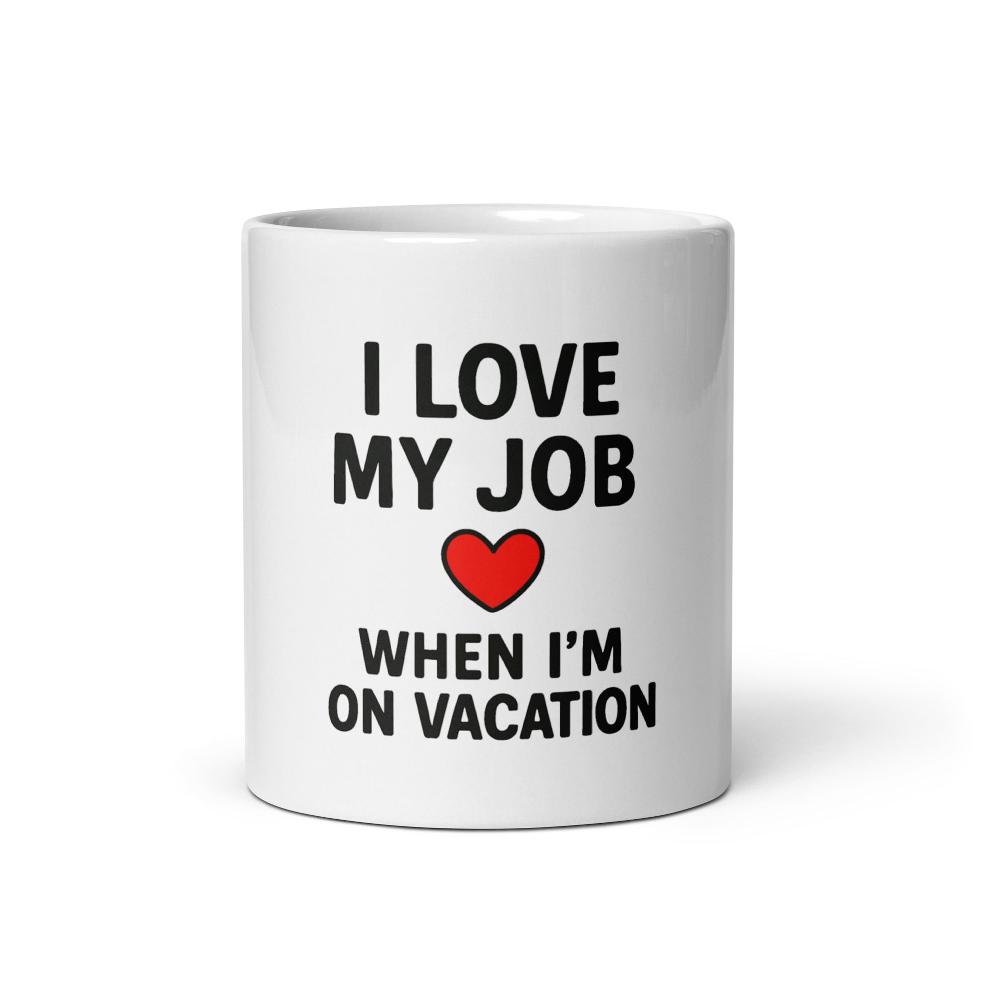 I Love My Job - White glossy mug - RKM Inspiration  - 92288605