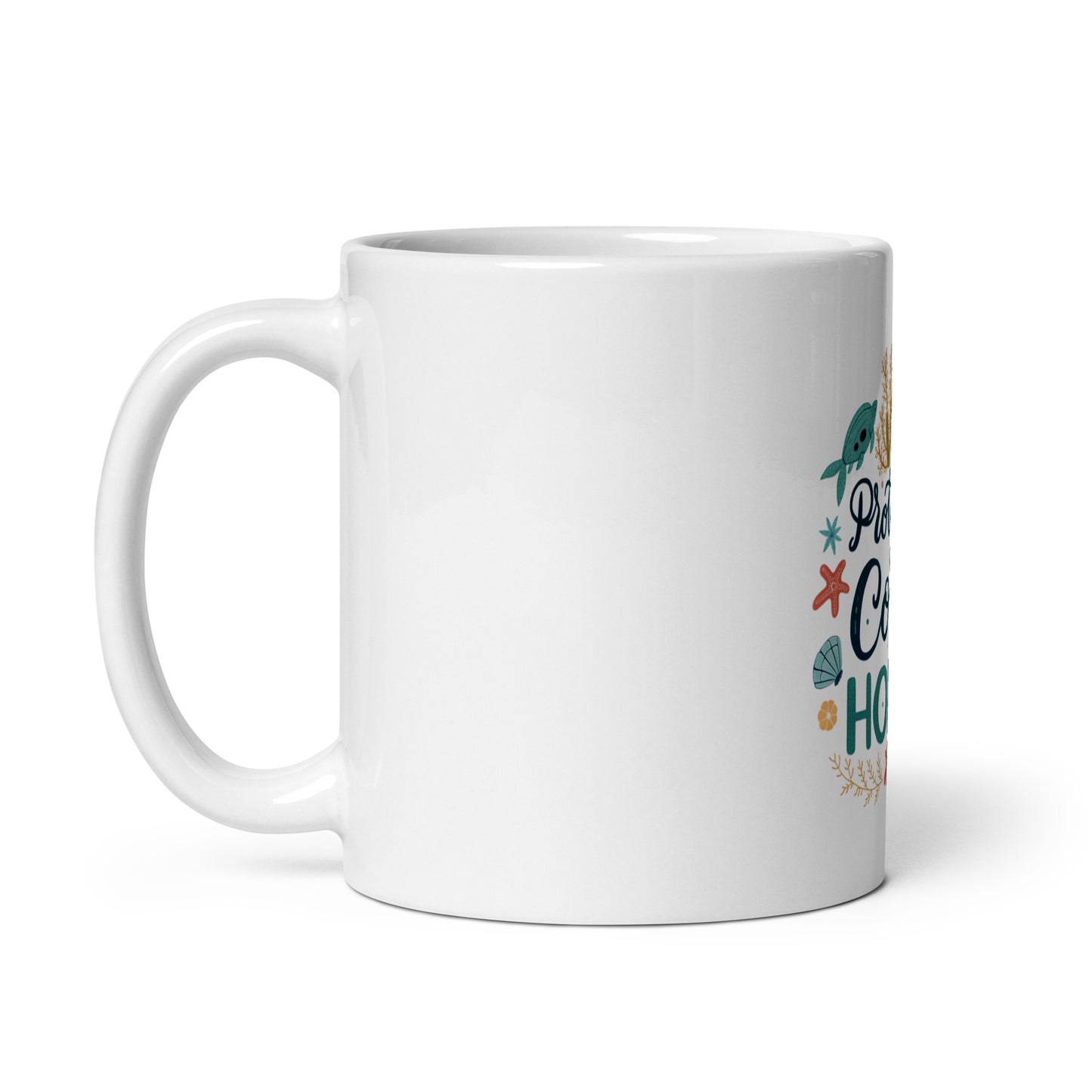 Protect Our Coral Home - Mug with print -RKM Inspiration - 70314264