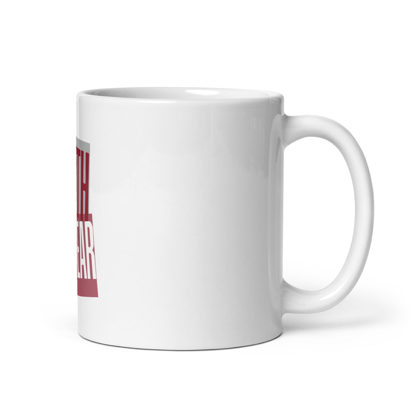Faith No Fear Mug – Inspirational Christian Coffee Cup -RKM Inspiration - 87955106