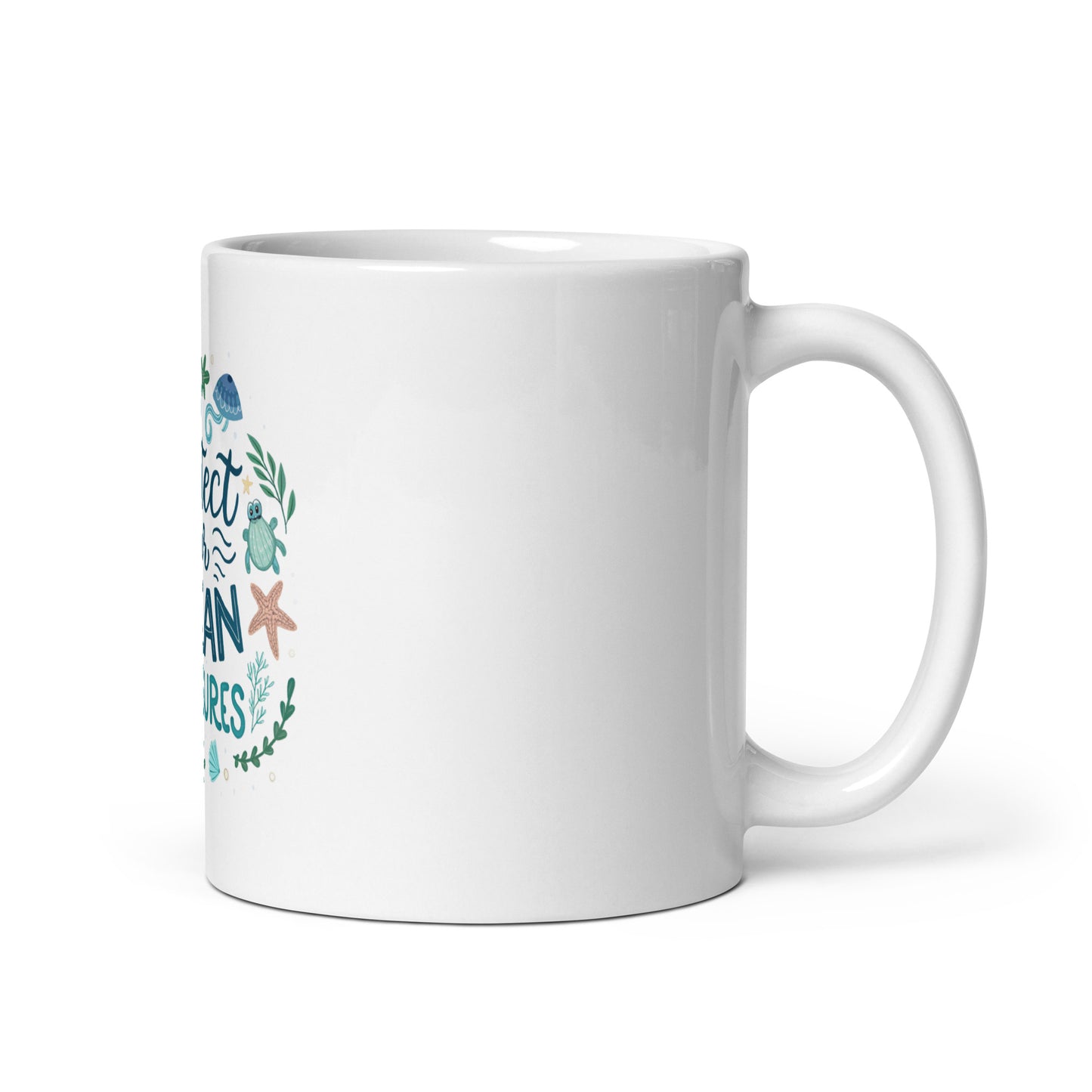 Protect Our Oceans - Mug with print -RKM Inspiration - 6942411