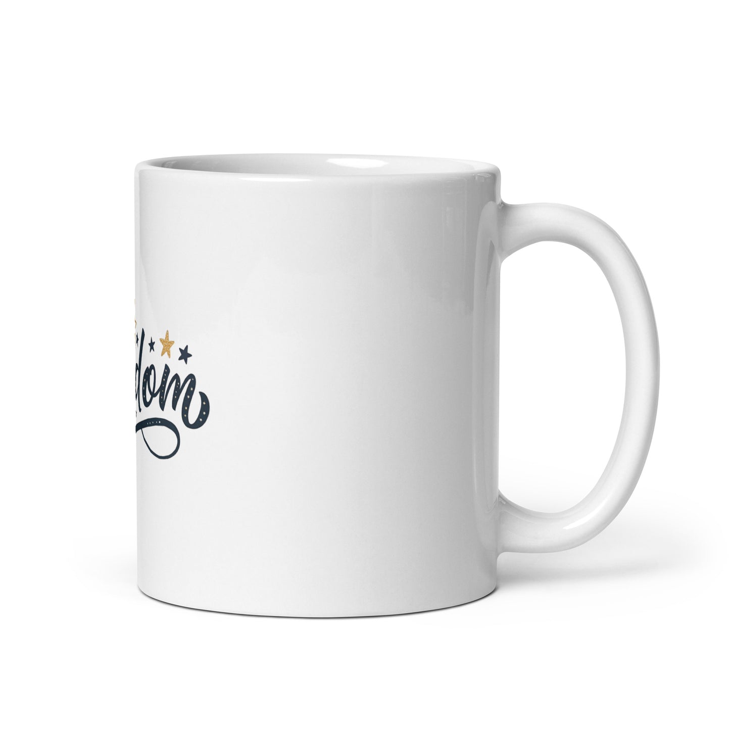 Freedom Mug with Print - Stylish, Durable & Dishwasher Safe -RKM Inspiration - 76848452