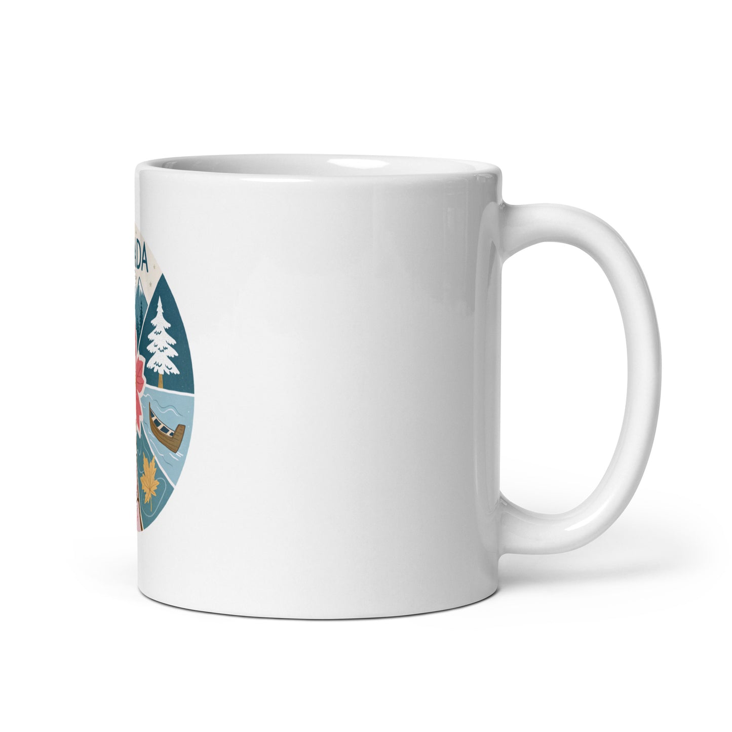 Canada Mug with Print - Durable, Stylish, Dishwasher Safe -RKM Inspiration - 5189900