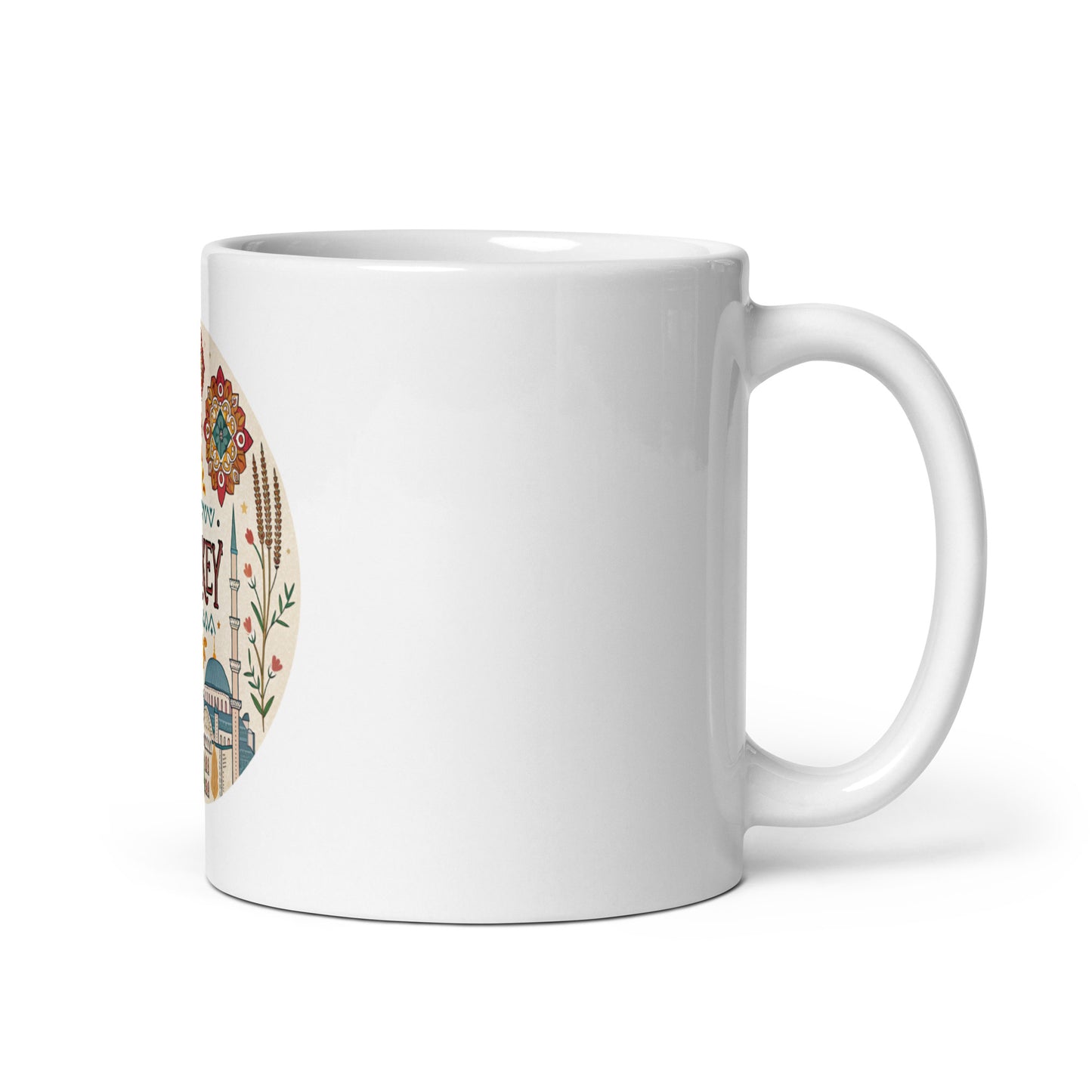 Turkey Mug with Print - Sturdy, Glossy & Microwave Safe -RKM Inspiration - 4051521