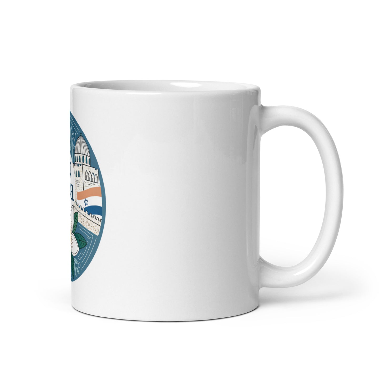 Premium Israel Mug with Print - Durable, Dishwasher & Microwave Safe -RKM Inspiration - 31079347