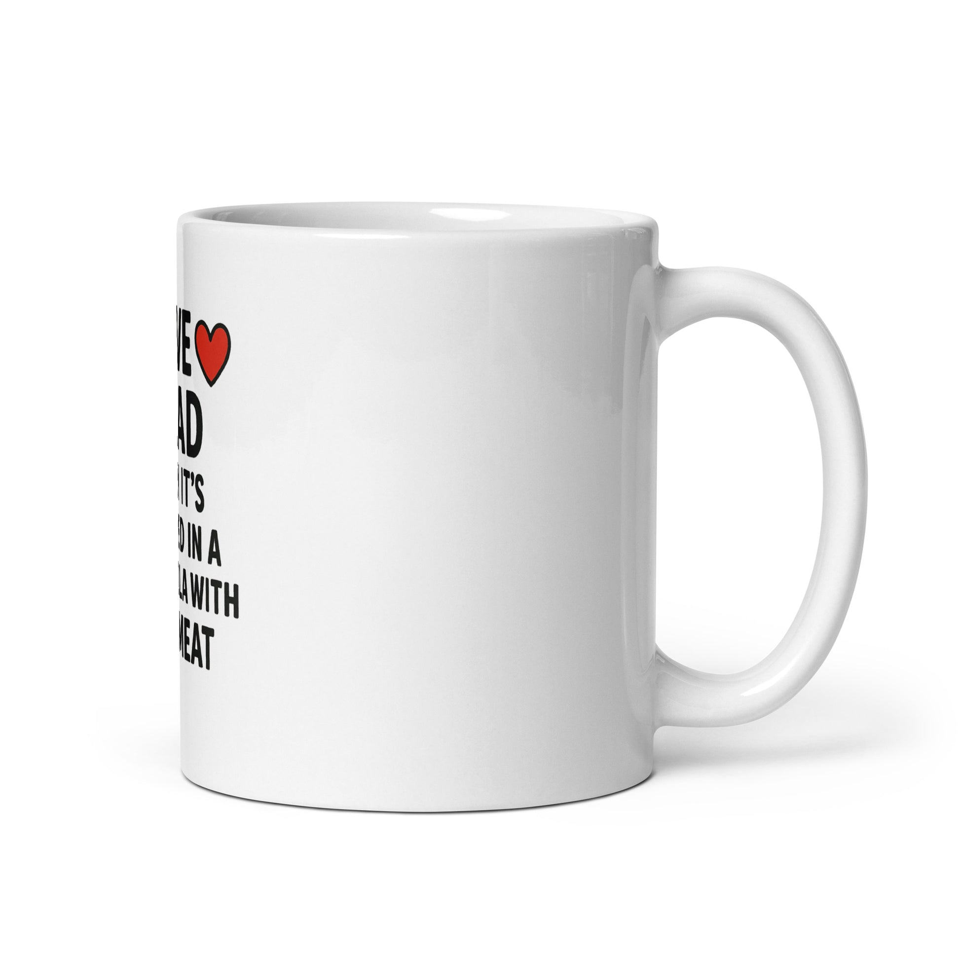 I Love Salad - White glossy mug - RKM Inspiration  - 77229220