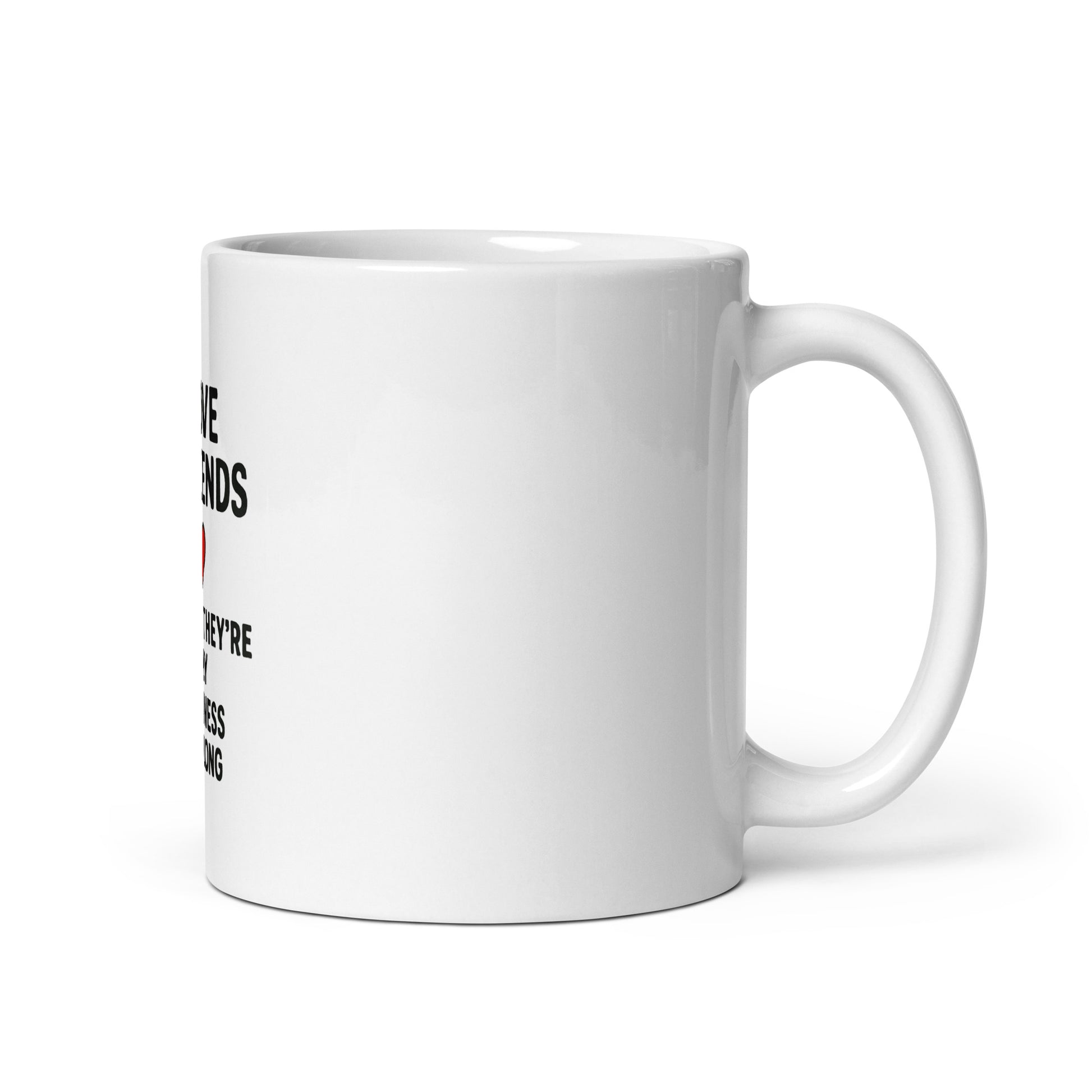I Love Weekends - White glossy mug - RKM Inspiration  - 65008022