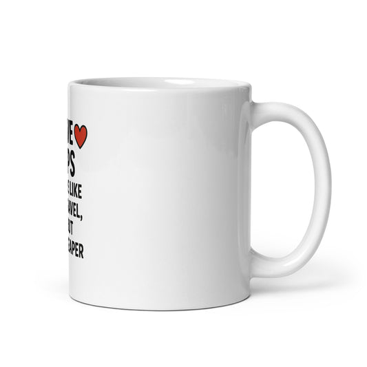 I Love Naps - White glossy mug - RKM Inspiration - 91050037
