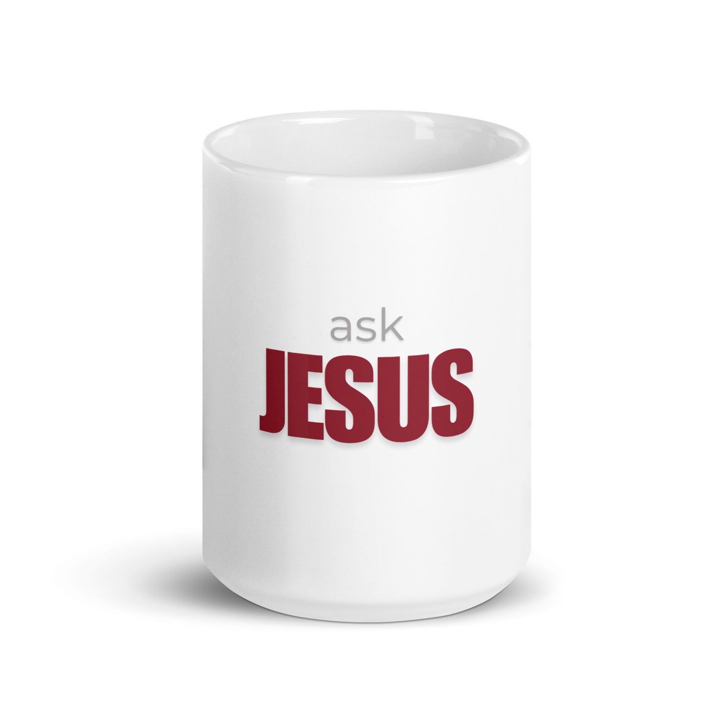 Christian Inspirational Mug - Ask Jesus -RKM Inspiration - 26176791
