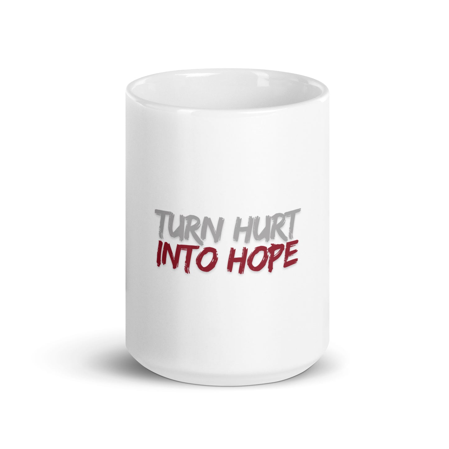 Turn Hurt Into Hope Mug – Inspirational Coffee Cup -RKM Inspiration - 93698984
