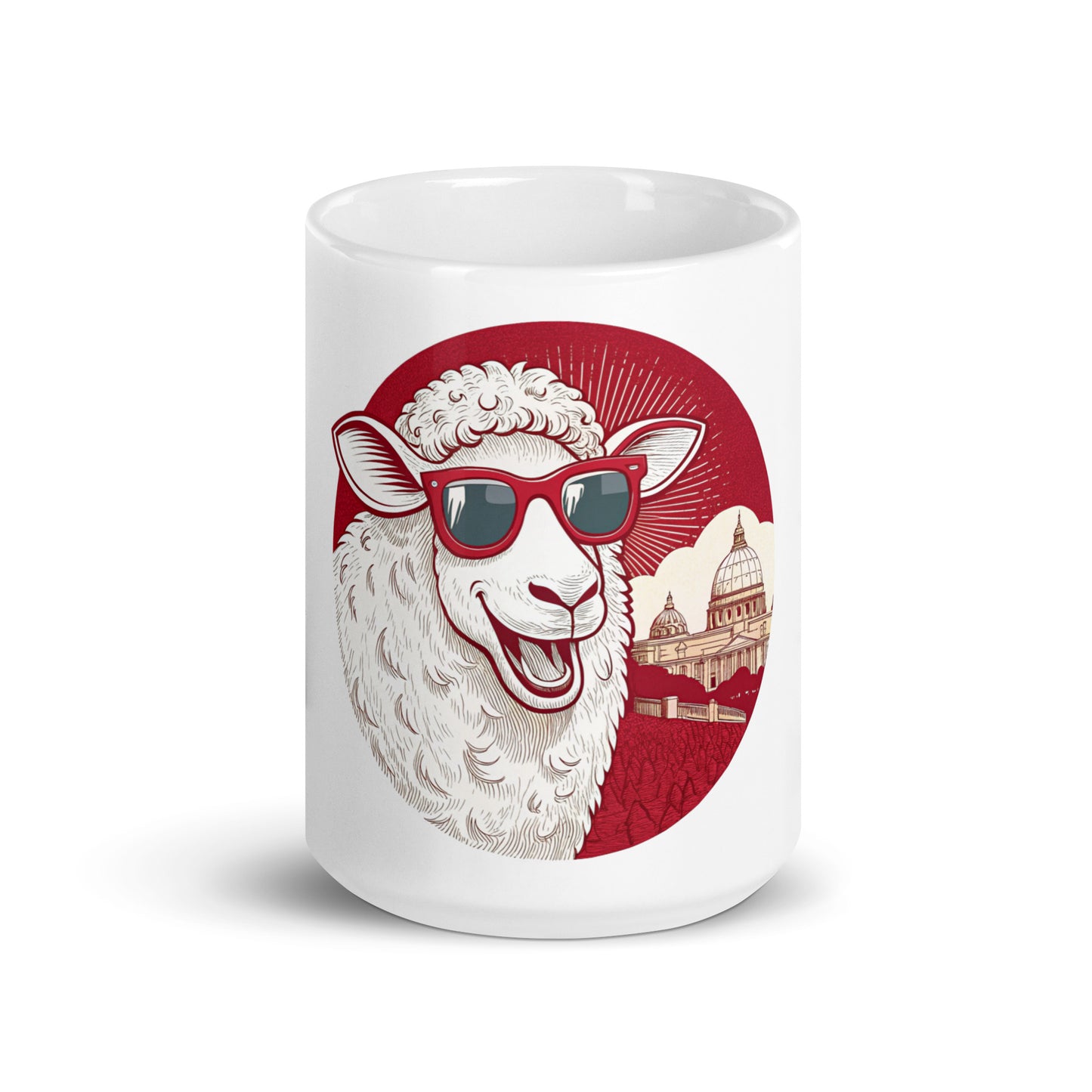 Christian Inspirational Mug - Vatican Lamb -RKM Inspiration - 58585592