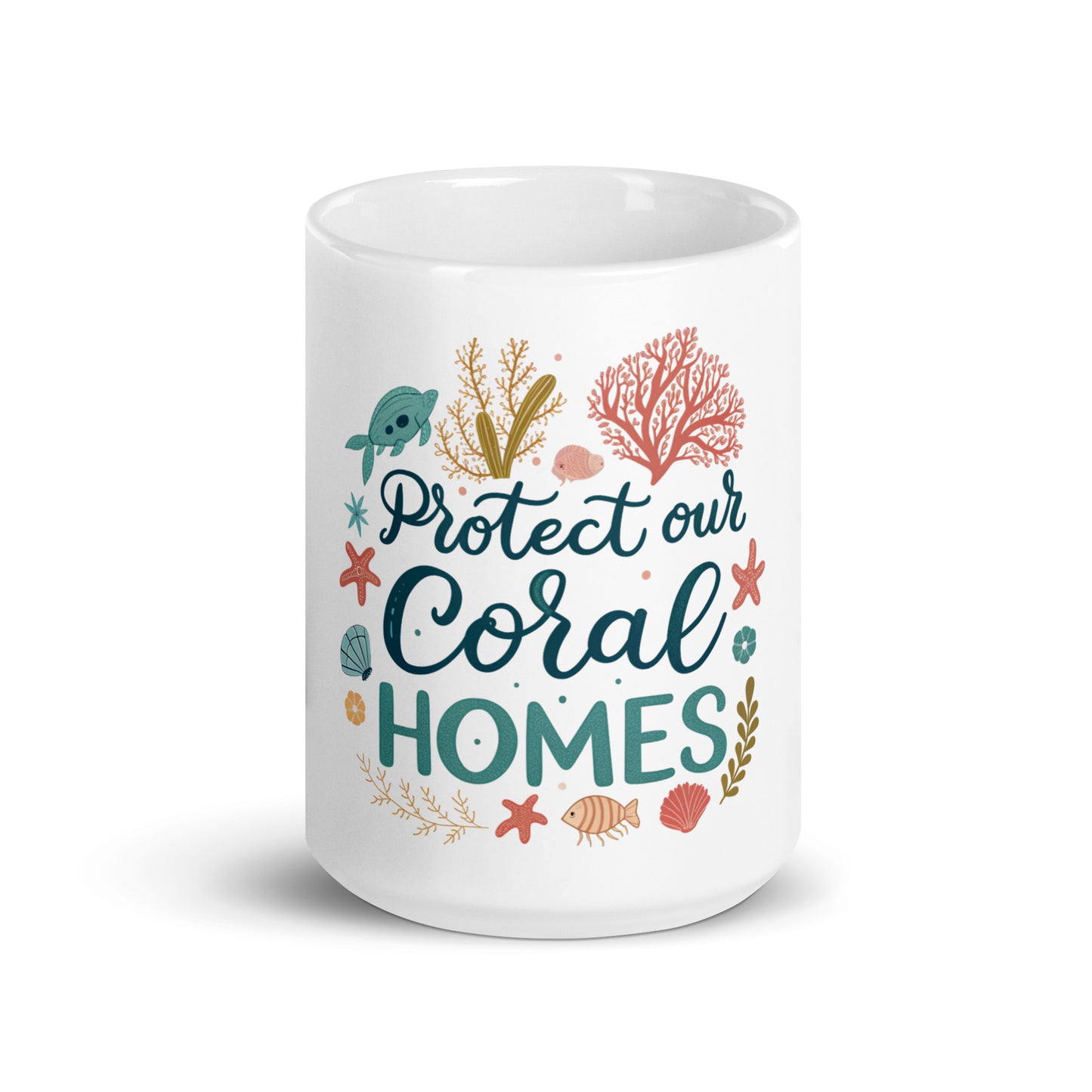 Protect Our Coral Home - Mug with print -RKM Inspiration - 25464175