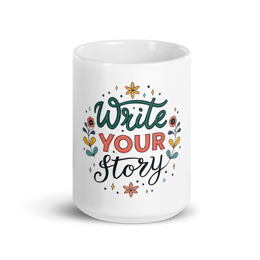 Write Your Story - Mug with print -RKM Inspiration - 41144028