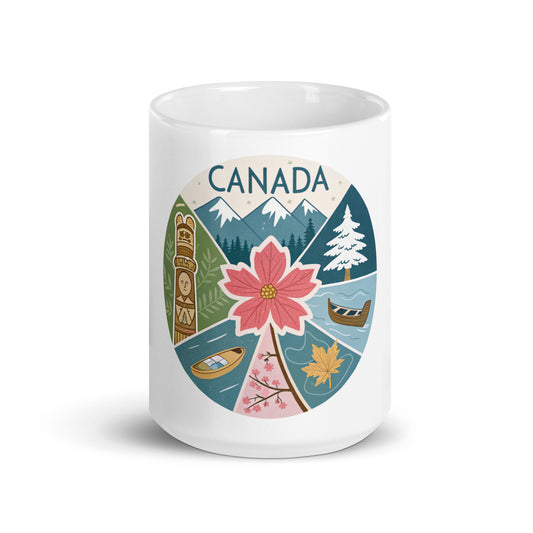 Canada Mug with Print - Durable, Stylish, Dishwasher Safe -RKM Inspiration - 80370605