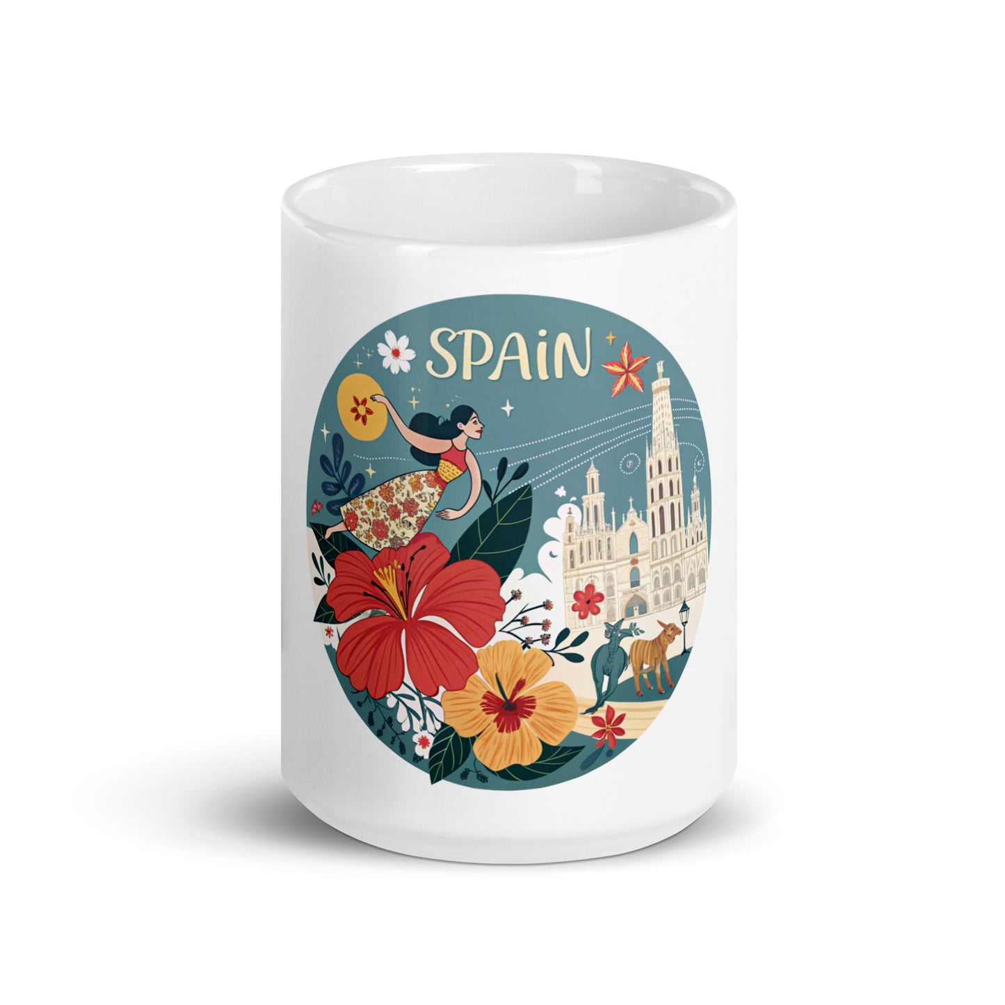 Shop Durable Spain Mug - Perfect for Coffee, Tea & More! -RKM Inspiration - 91579828