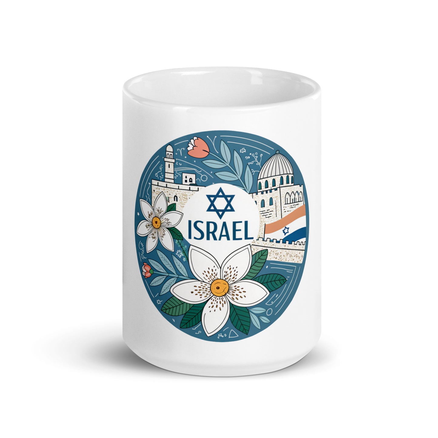 Premium Israel Mug with Print - Durable, Dishwasher & Microwave Safe -RKM Inspiration - 34164881