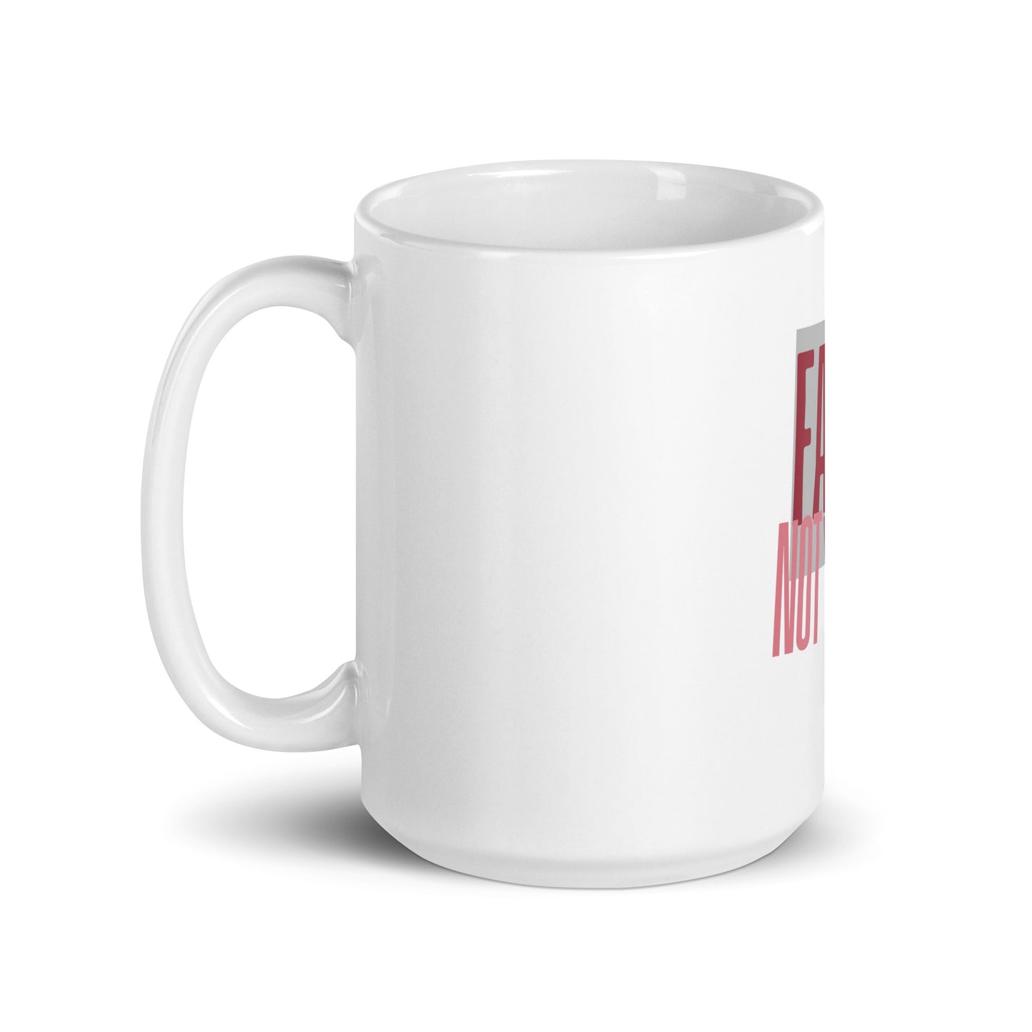 Faith No Fear Mug – Inspirational Christian Coffee Cup -RKM Inspiration - 51058153
