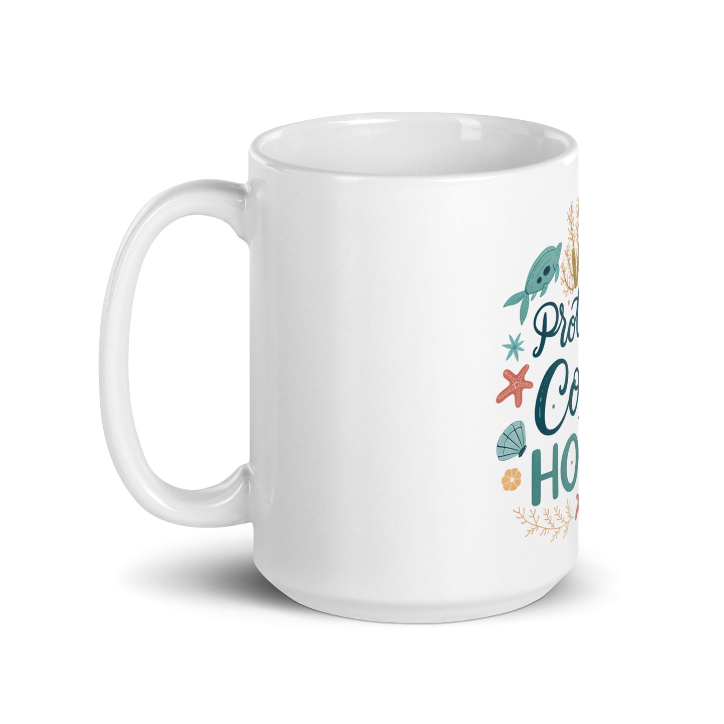 Protect Our Coral Home - Mug with print -RKM Inspiration - 15811612