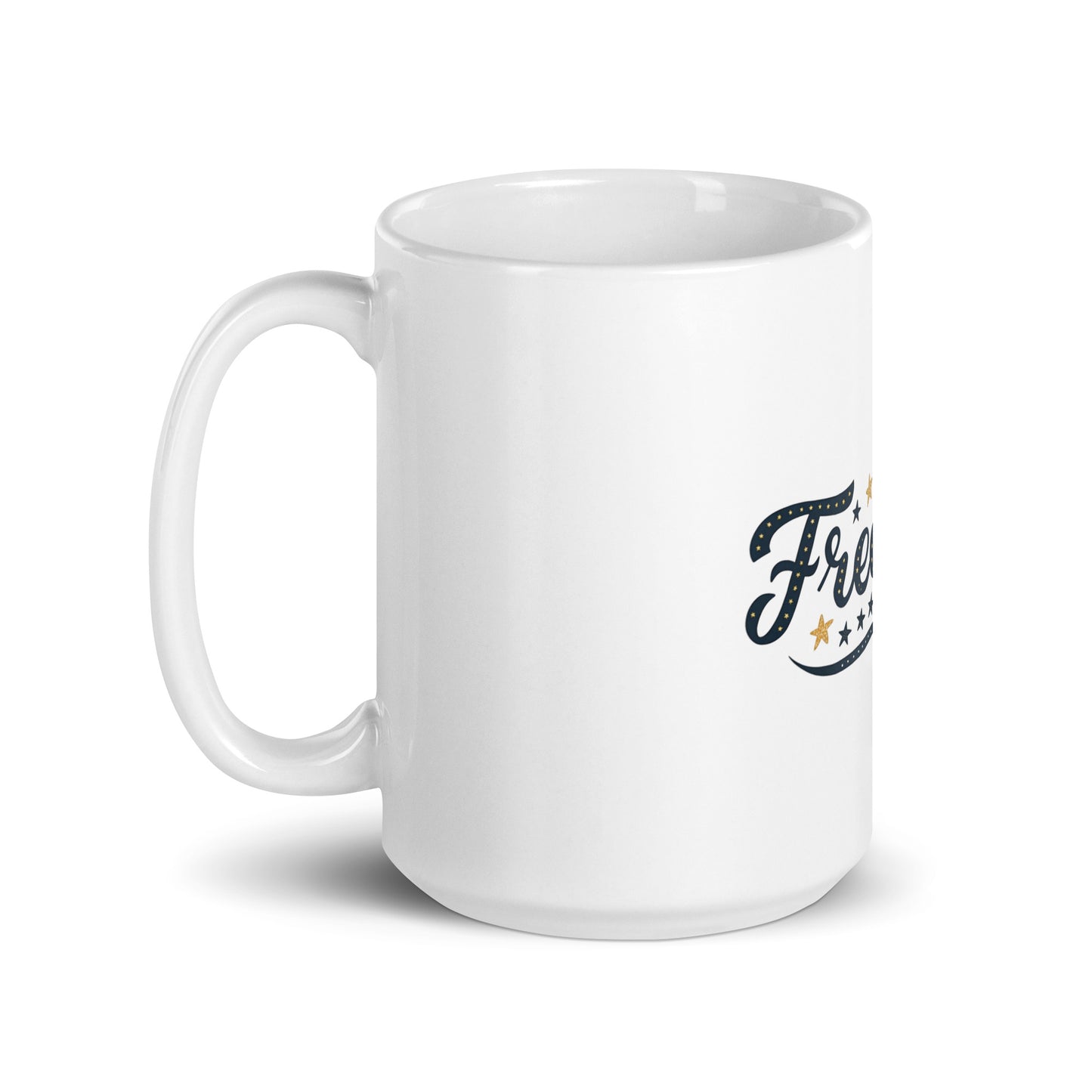Freedom Mug with Print - Stylish, Durable & Dishwasher Safe -RKM Inspiration - 20397200