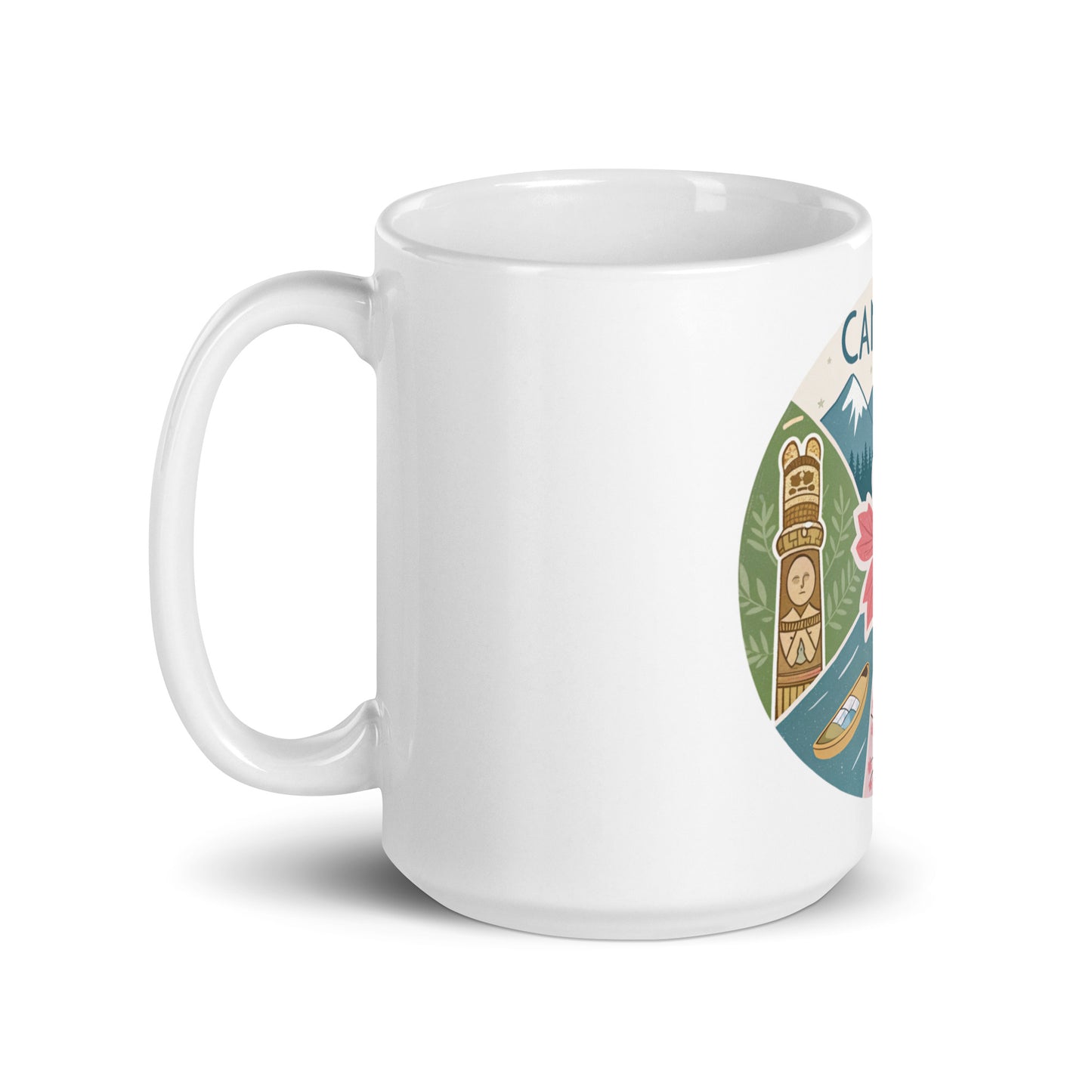 Canada Mug with Print - Durable, Stylish, Dishwasher Safe -RKM Inspiration - 96486912