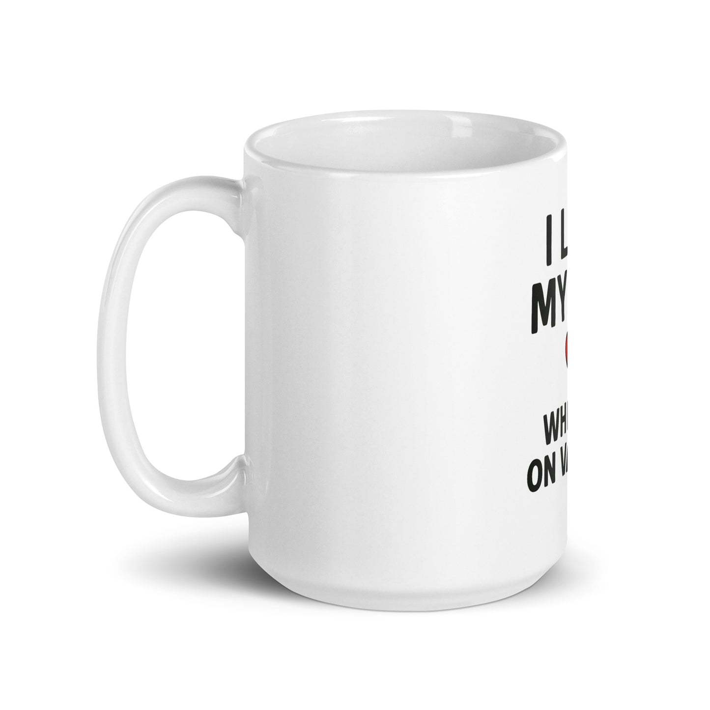 I Love My Job - White glossy mug - RKM Inspiration  - 60228637