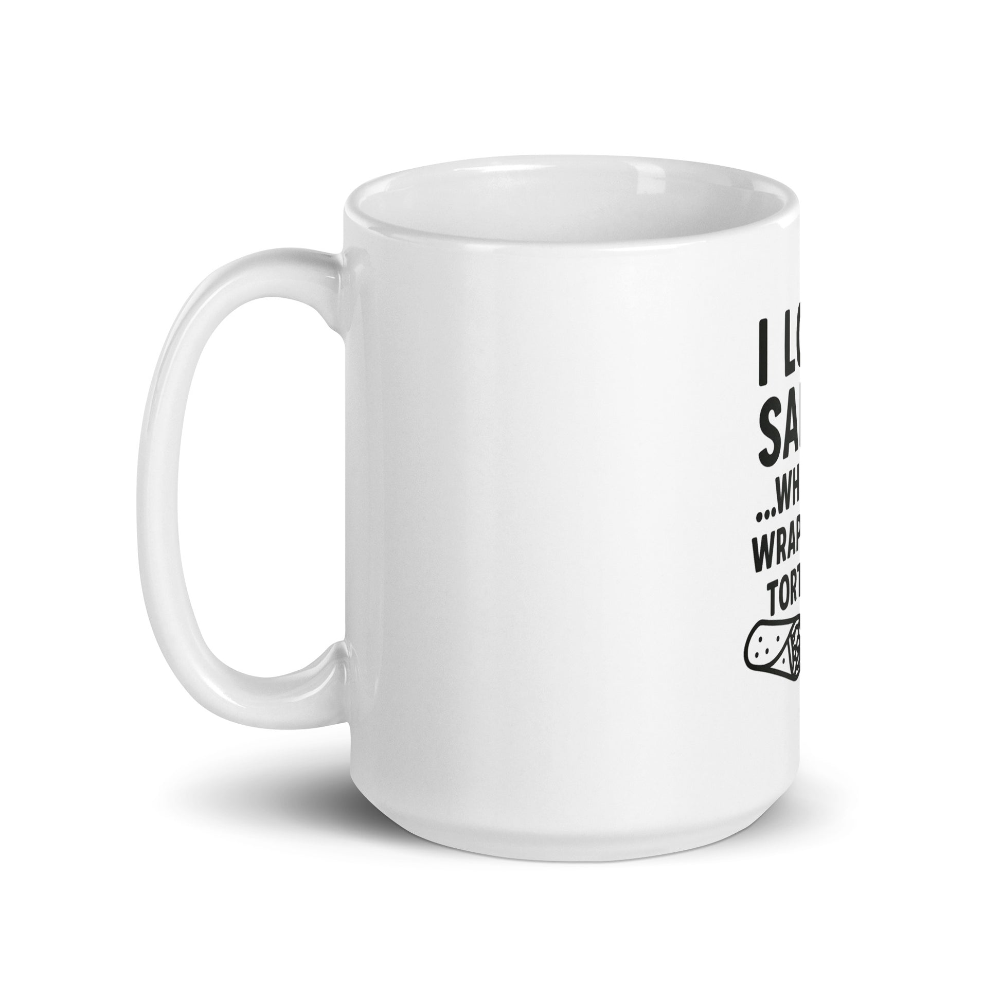 I Love Salad - White glossy mug - RKM Inspiration  - 43444225