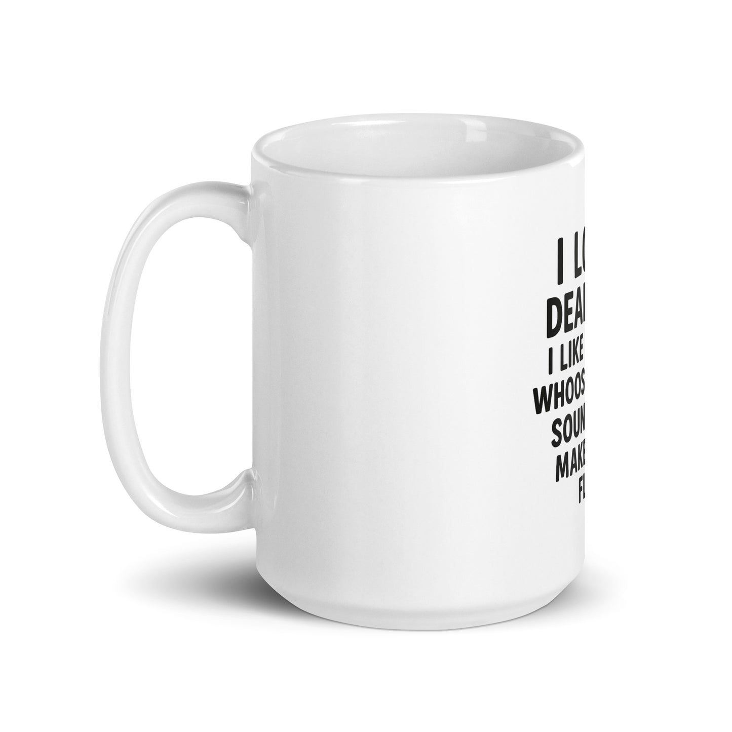 I Love Deadlines - White glossy mug - RKM Inspiration  - 8336471