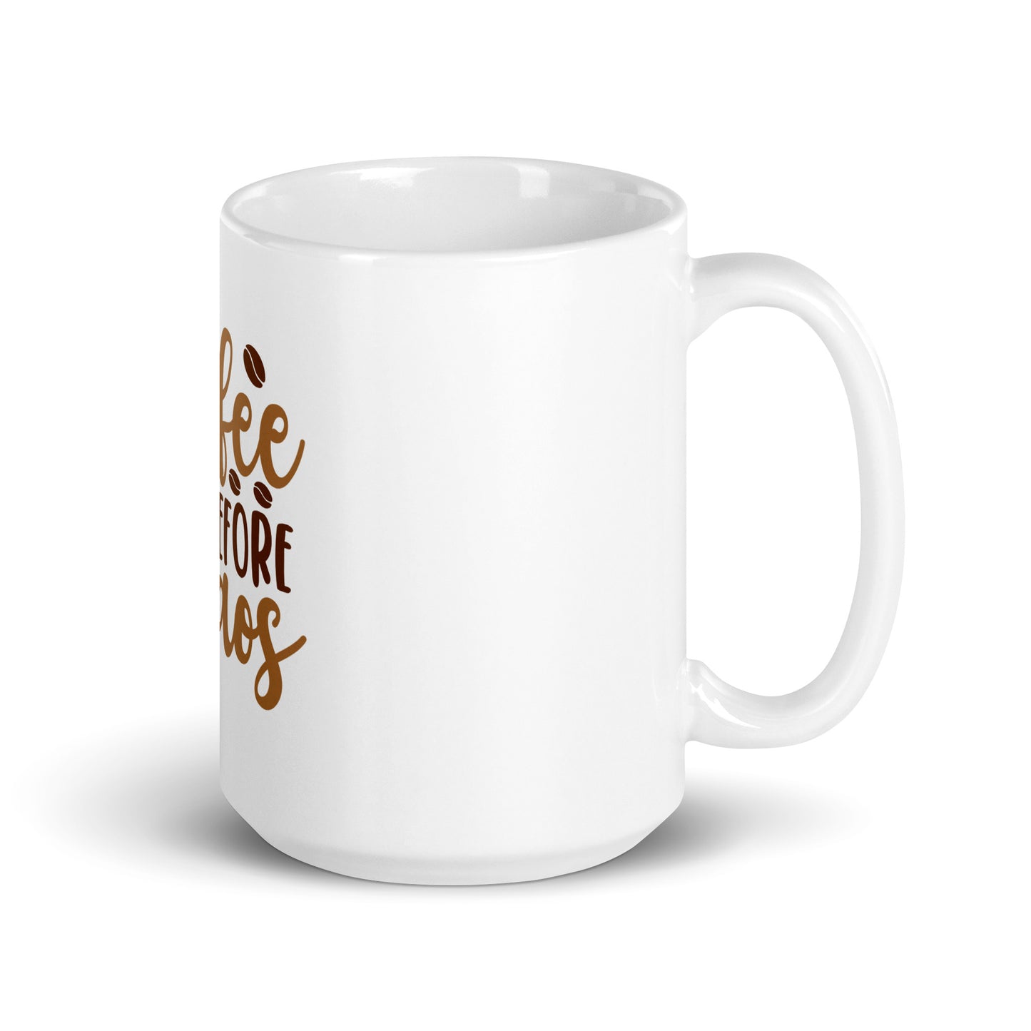 Coffee Before Chaos Mug – Funny Printed Coffee Cup -RKM Inspiration - 48261534
