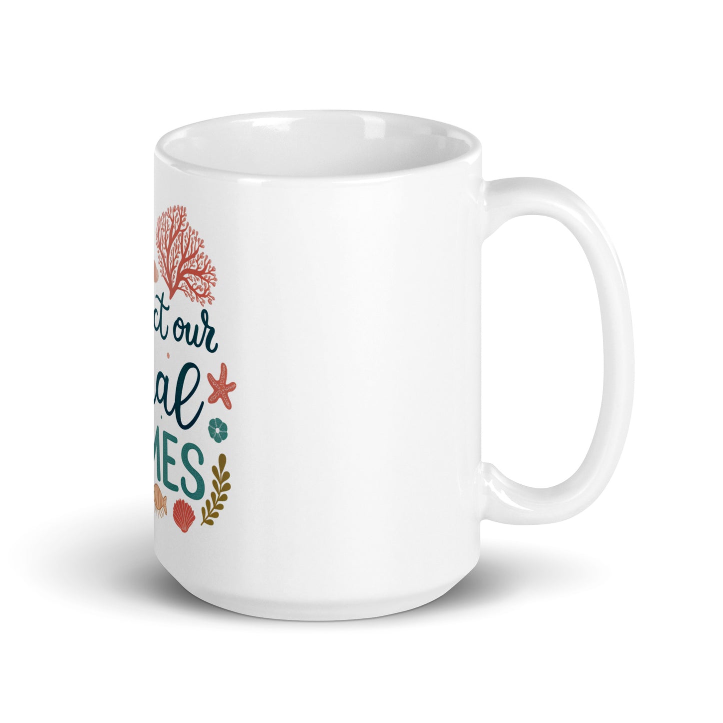 Protect Our Coral Home - Mug with print -RKM Inspiration - 74260277