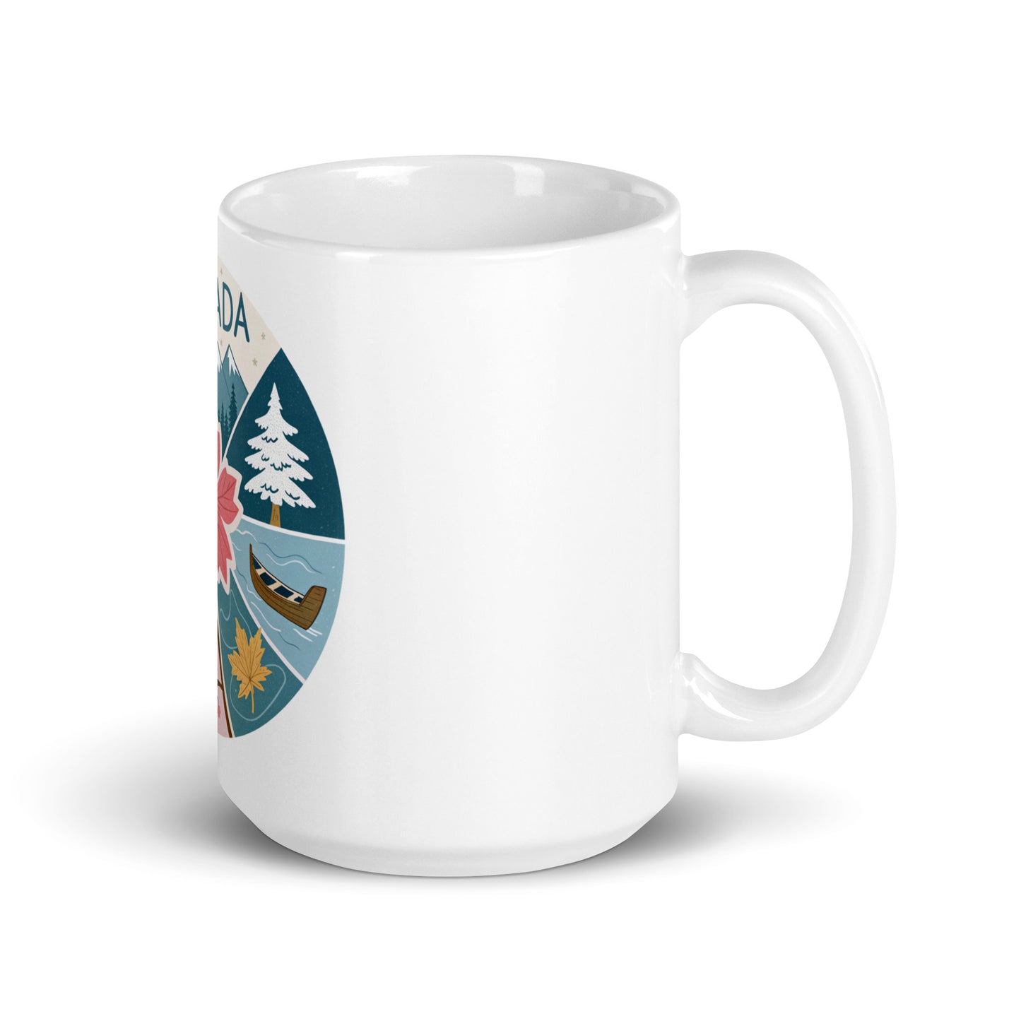 Canada Mug with Print - Durable, Stylish, Dishwasher Safe -RKM Inspiration - 19174939