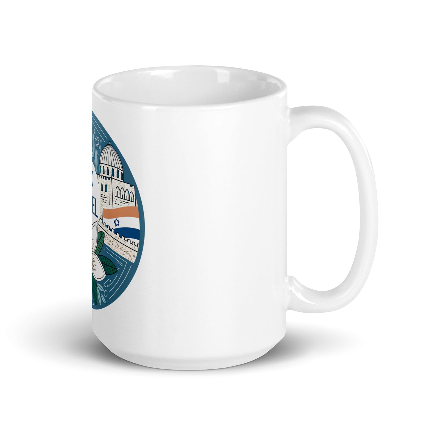 Premium Israel Mug with Print - Durable, Dishwasher & Microwave Safe -RKM Inspiration - 91298121