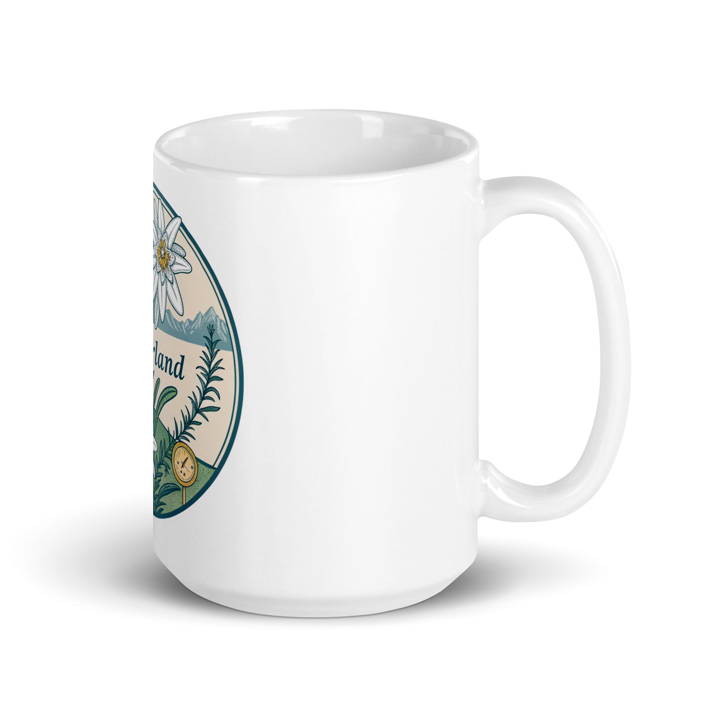 Swiss Mug with Print - Microwave & Dishwasher Safe Ceramic Cups -RKM Inspiration - 90279803