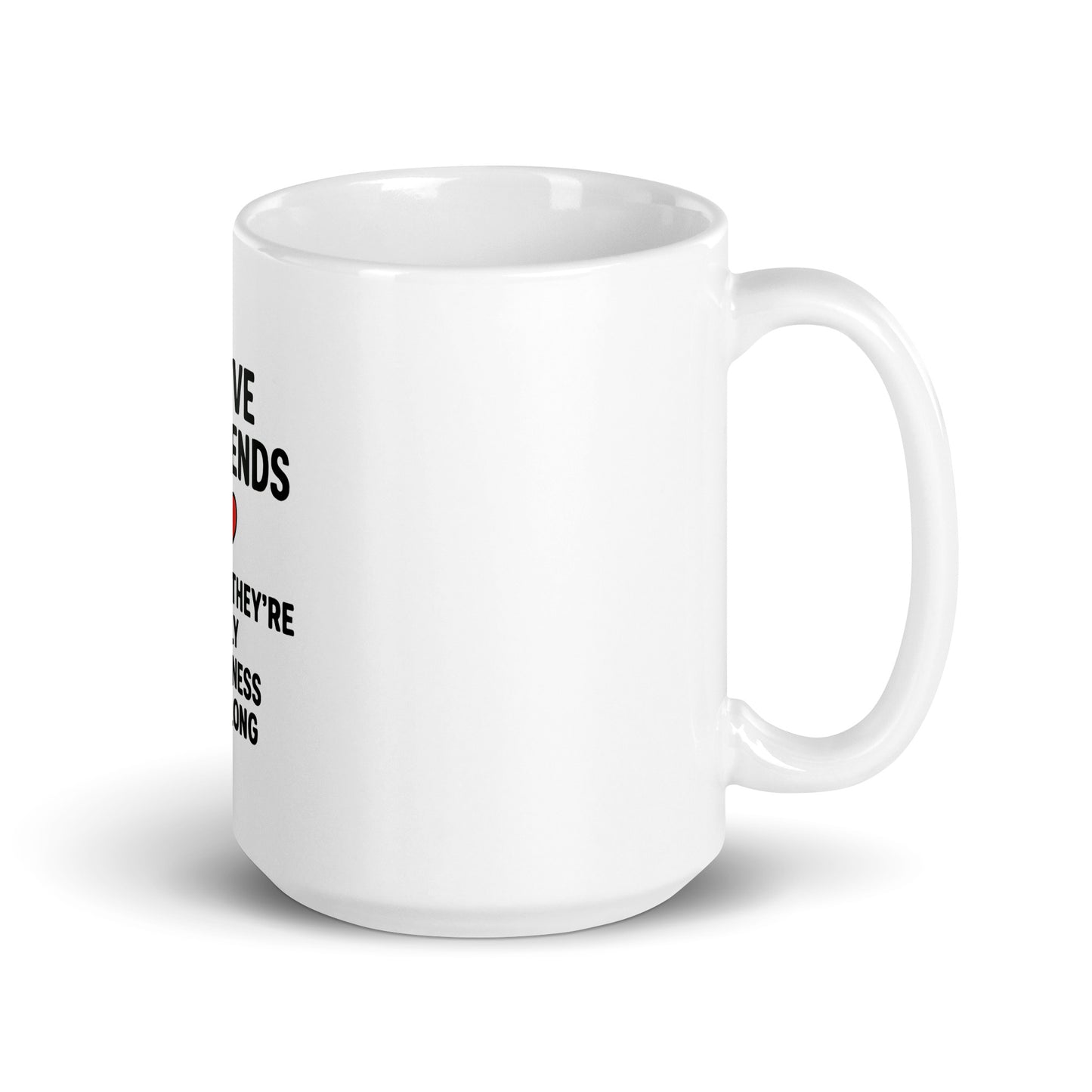 I Love Weekends - White glossy mug - RKM Inspiration  - 29864927