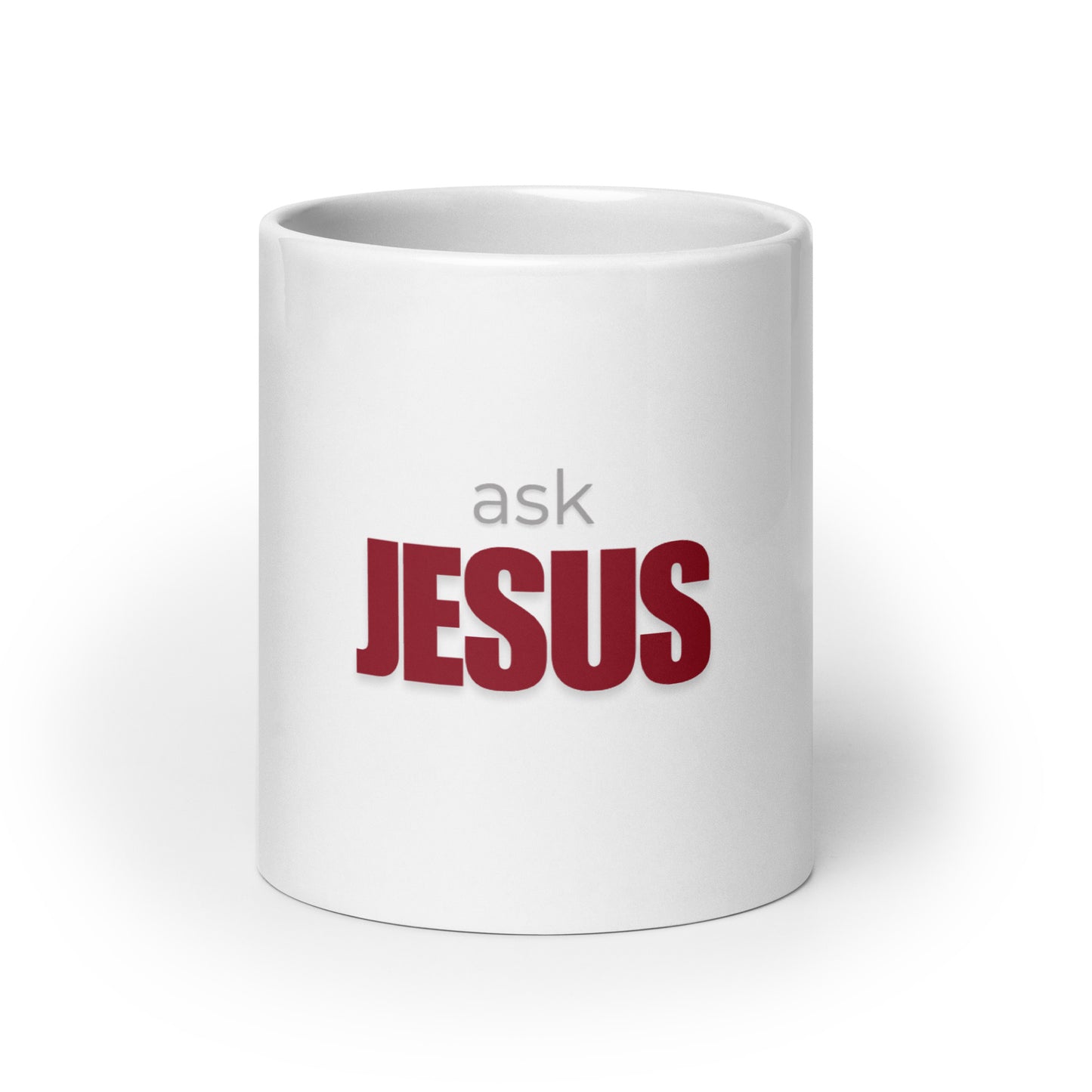 Christian Inspirational Mug - Ask Jesus -RKM Inspiration - 38401206