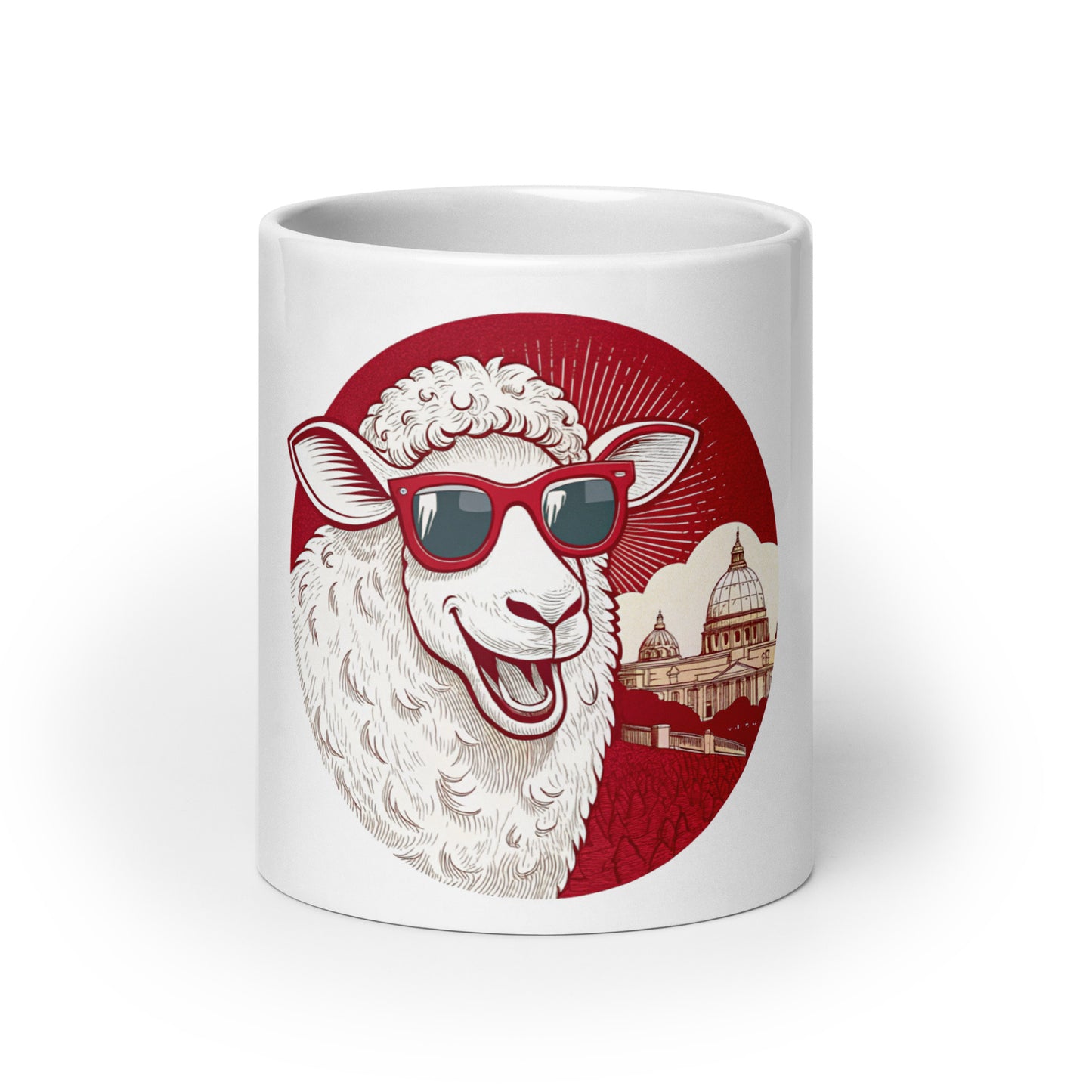 Christian Inspirational Mug - Vatican Lamb -RKM Inspiration - 20952634