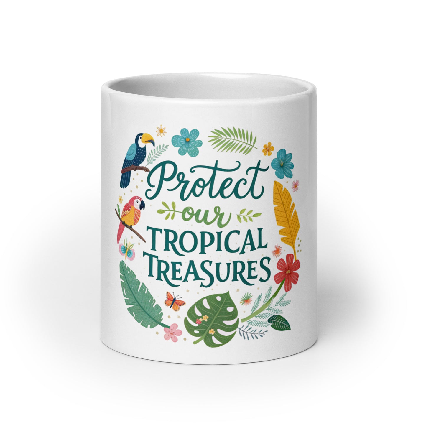 Protect Tropical Treasures - Mug with print -RKM Inspiration - 46597563
