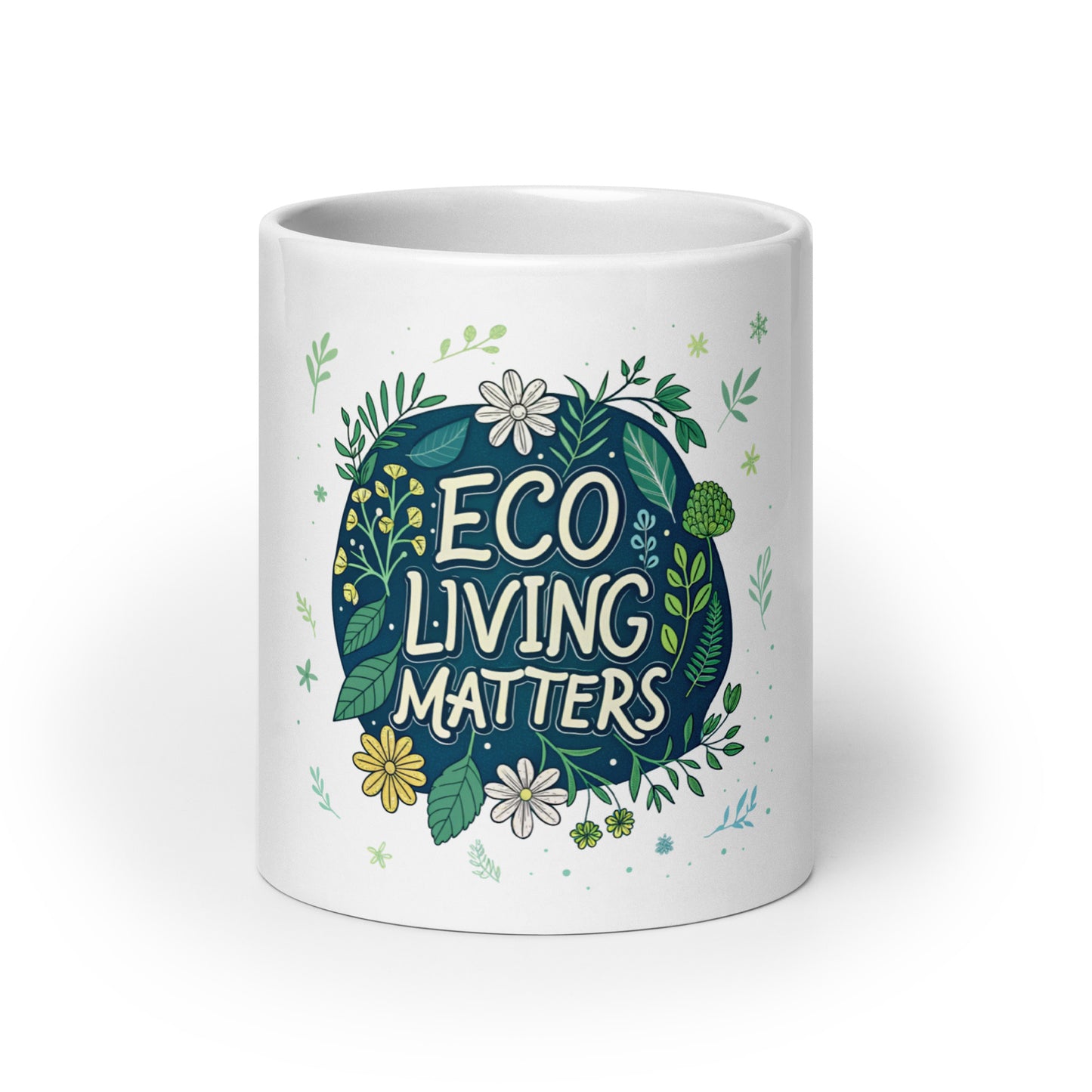 Eco Living Matters - Mug with print -RKM Inspiration - 80590563