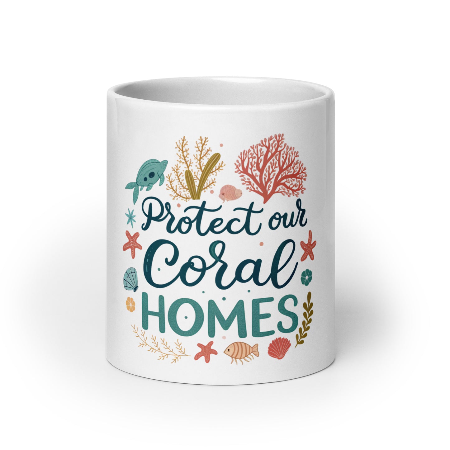 Protect Our Coral Home - Mug with print -RKM Inspiration - 20485619