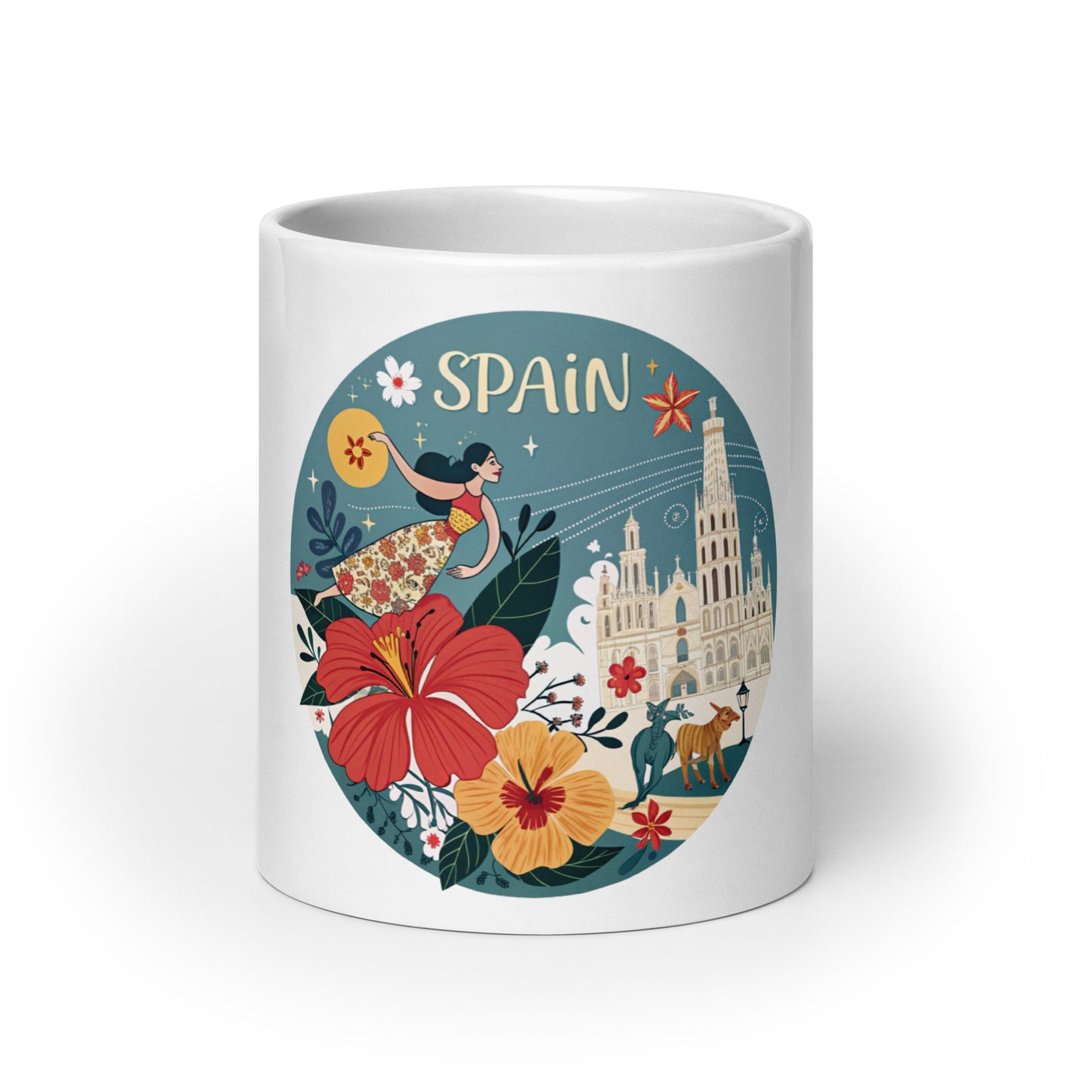 Shop Durable Spain Mug - Perfect for Coffee, Tea & More! -RKM Inspiration - 81109244