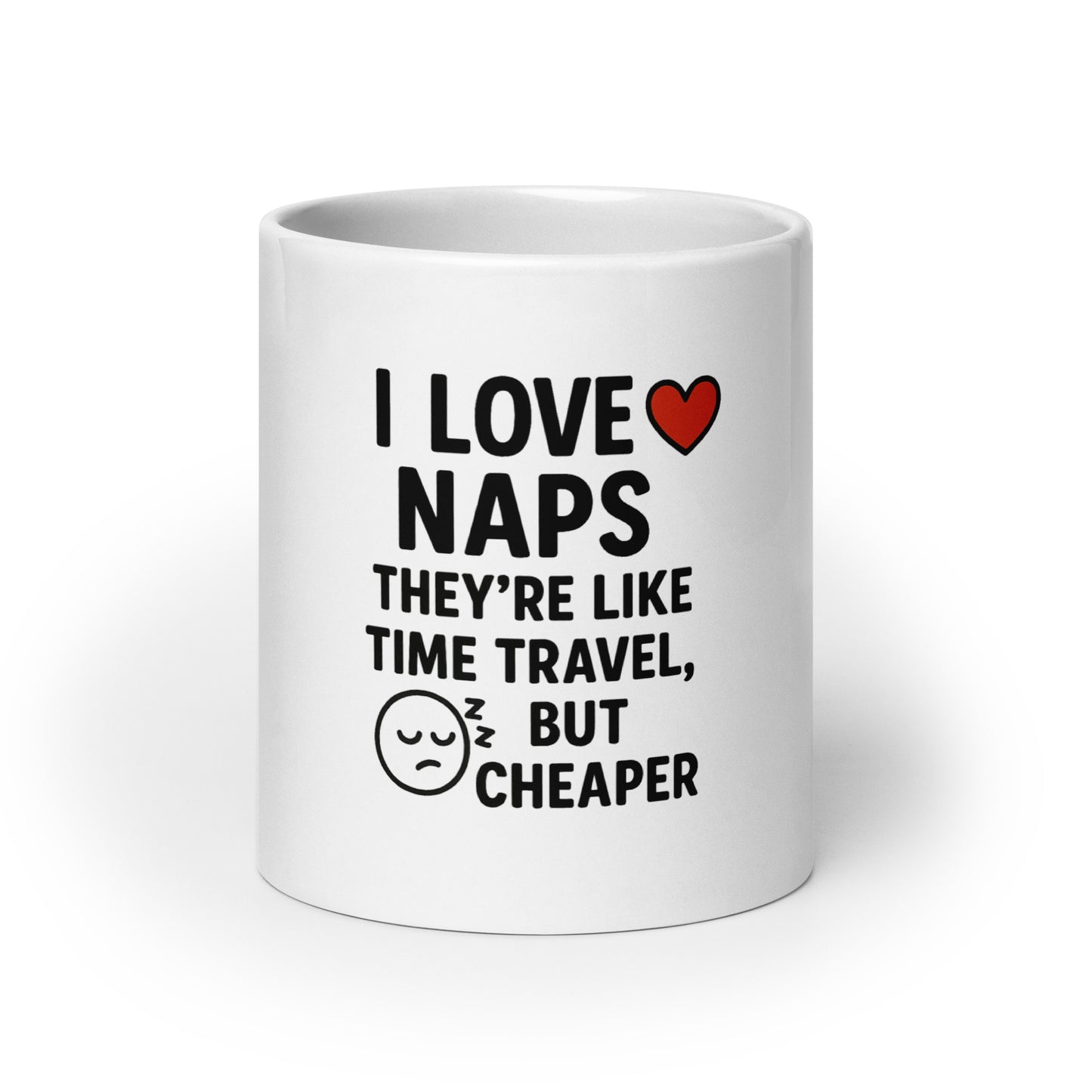 I Love Naps - White glossy mug - RKM Inspiration  - 55919196