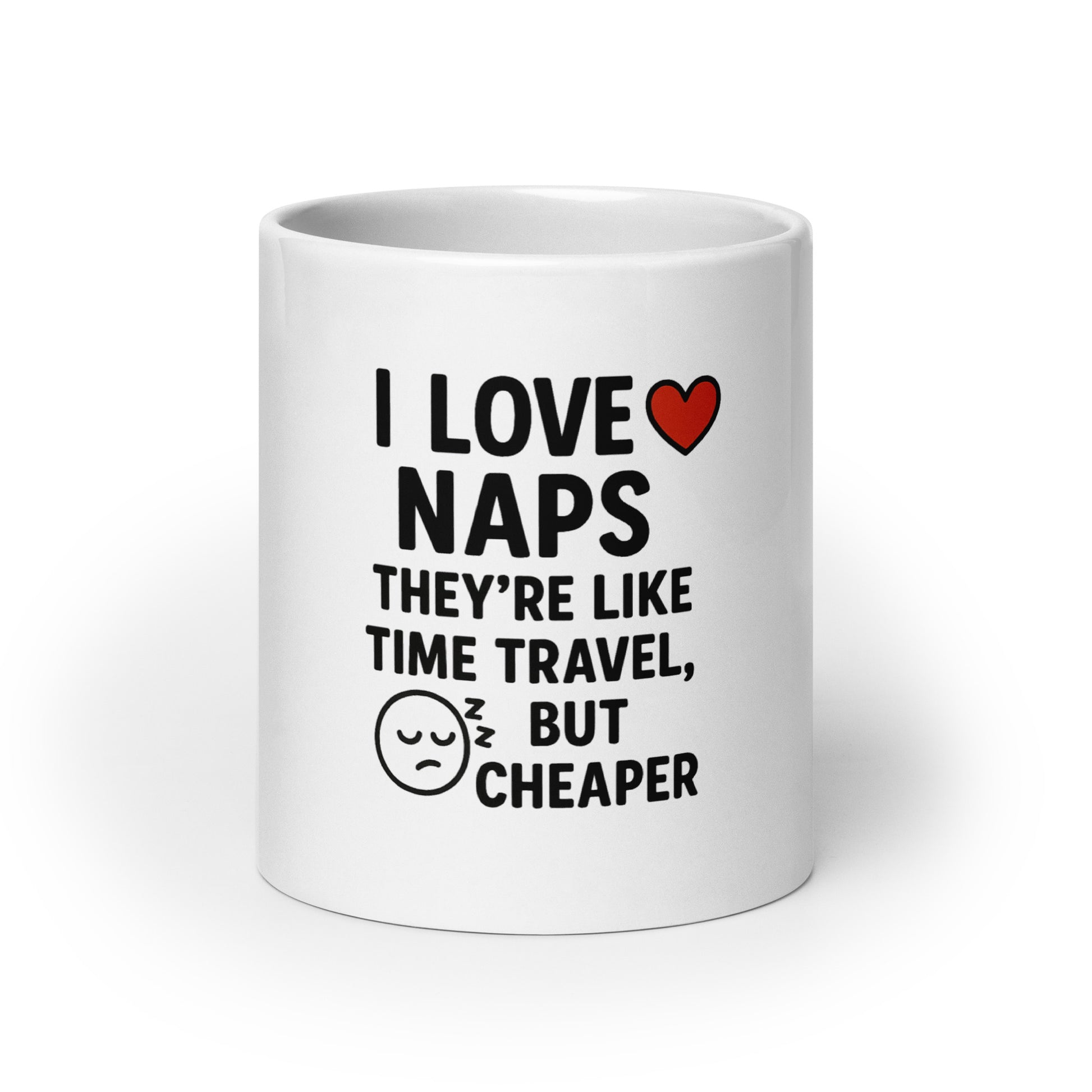 I Love Naps - White glossy mug - RKM Inspiration  - 55919196