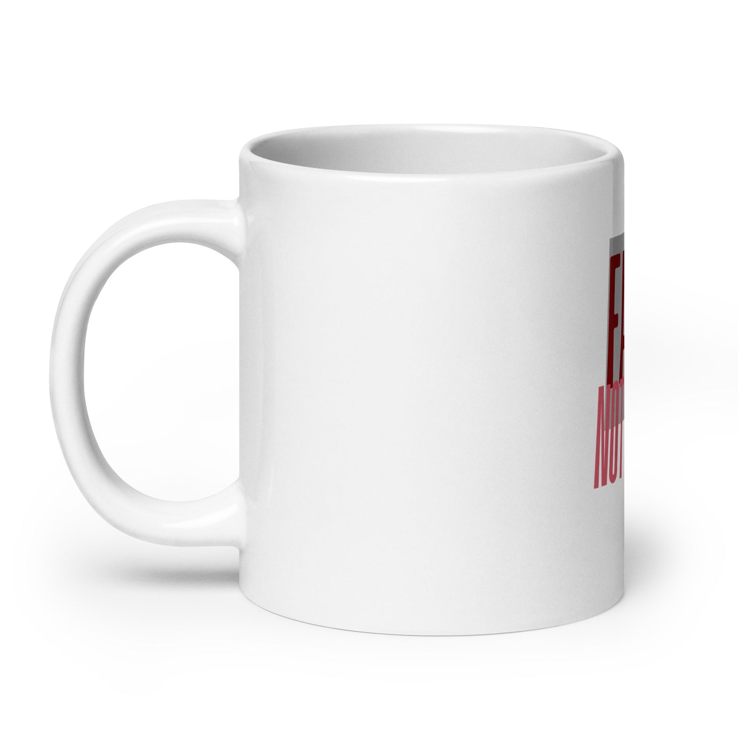 Faith No Fear Mug – Inspirational Christian Coffee Cup -RKM Inspiration - 78109237