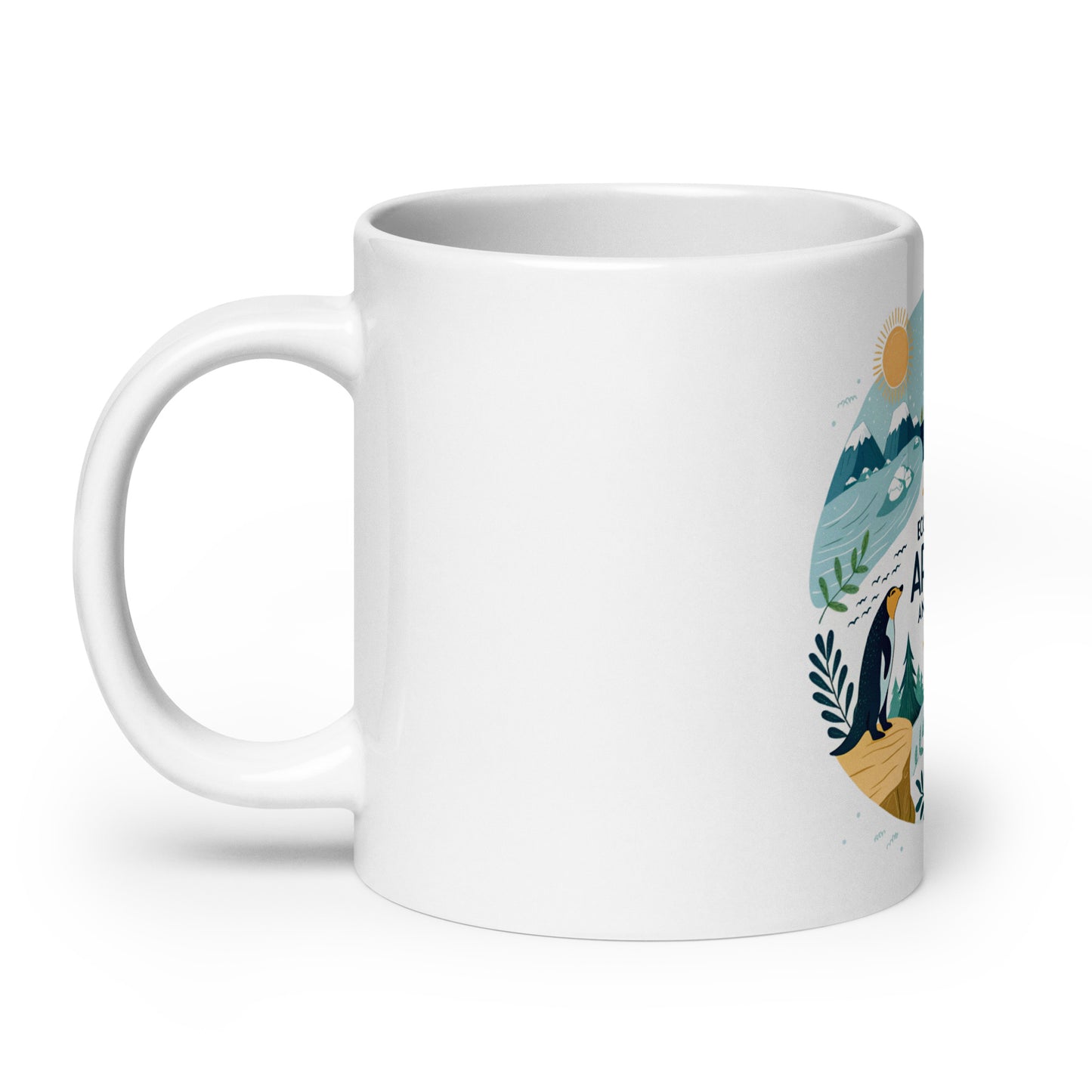 Protect The Arctic - Mug with print -RKM Inspiration - 34351814