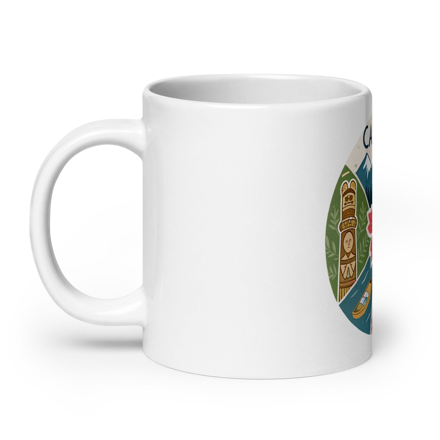Canada Mug with Print - Durable, Stylish, Dishwasher Safe -RKM Inspiration - 28815407