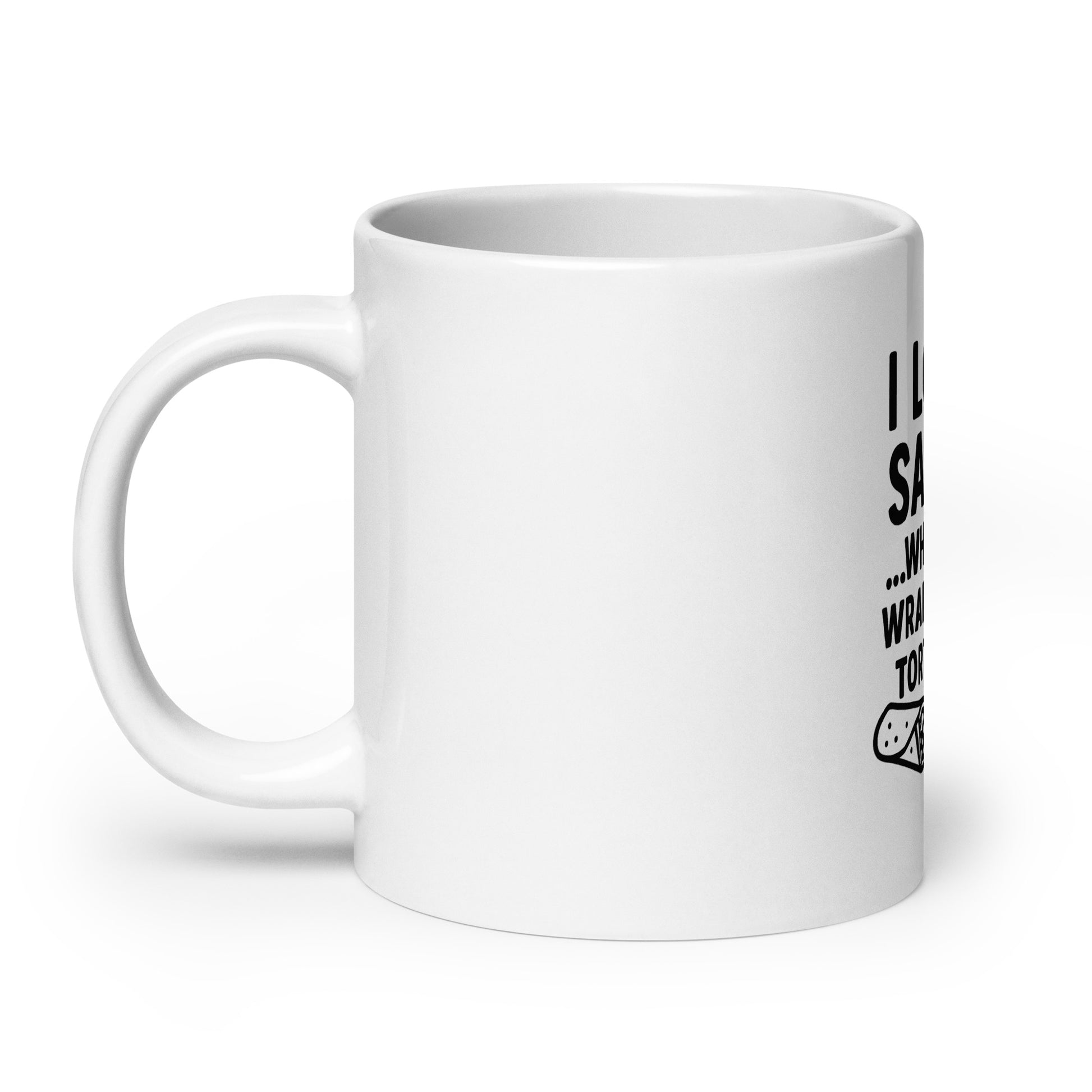I Love Salad - White glossy mug - RKM Inspiration  - 26168558