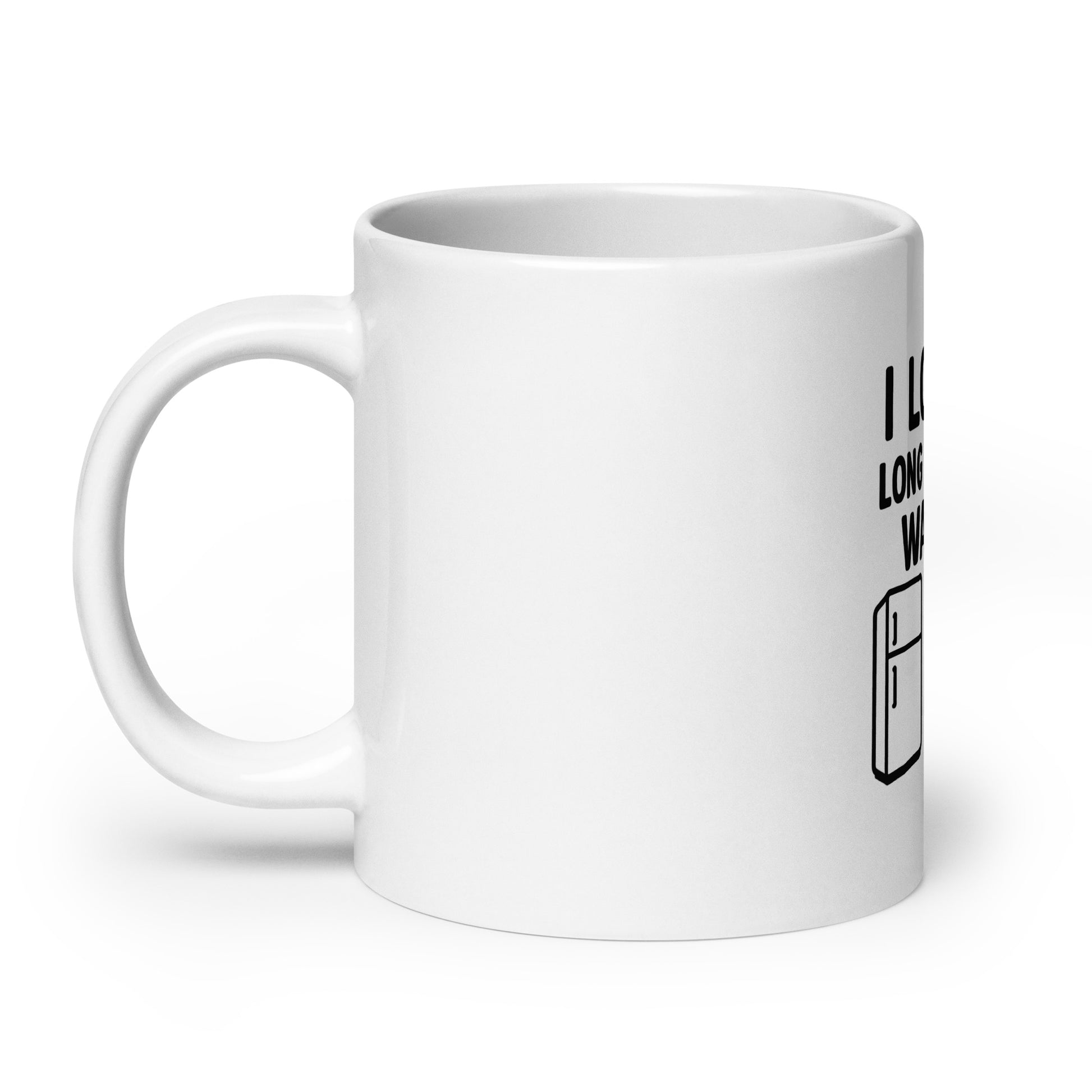 I Love Romantic Walks - White glossy mug - RKM Inspiration  - 69266329