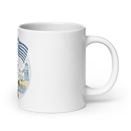Greece Mug - Stunning Print Coffee Cup - Dishwasher Safe -RKM Inspiration - 72720902