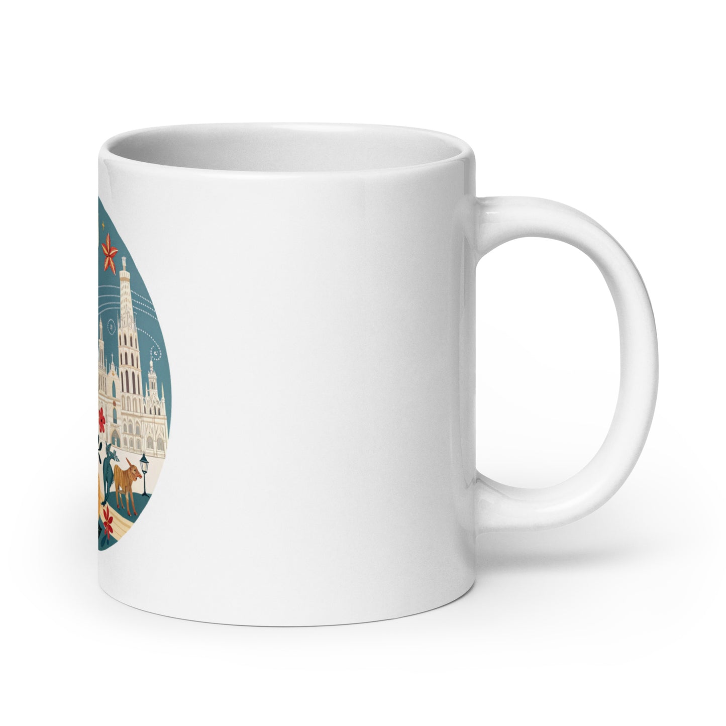 Shop Durable Spain Mug - Perfect for Coffee, Tea & More! -RKM Inspiration - 81777347