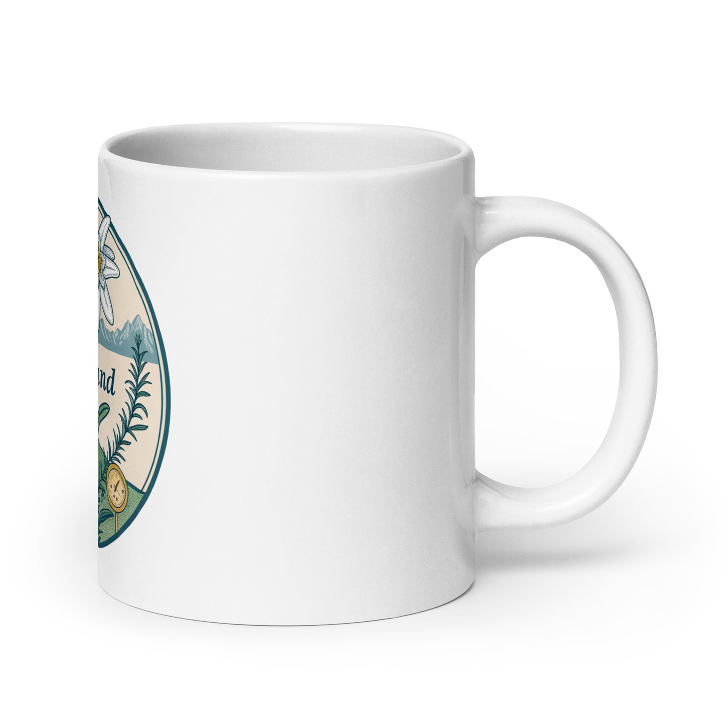 Swiss Mug with Print - Microwave & Dishwasher Safe Ceramic Cups -RKM Inspiration - 77023801