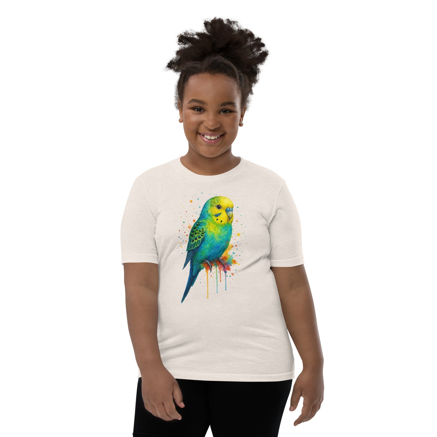 Budgie - Youth Short Sleeve T-Shirt - RKM Inspiration  - 55423030