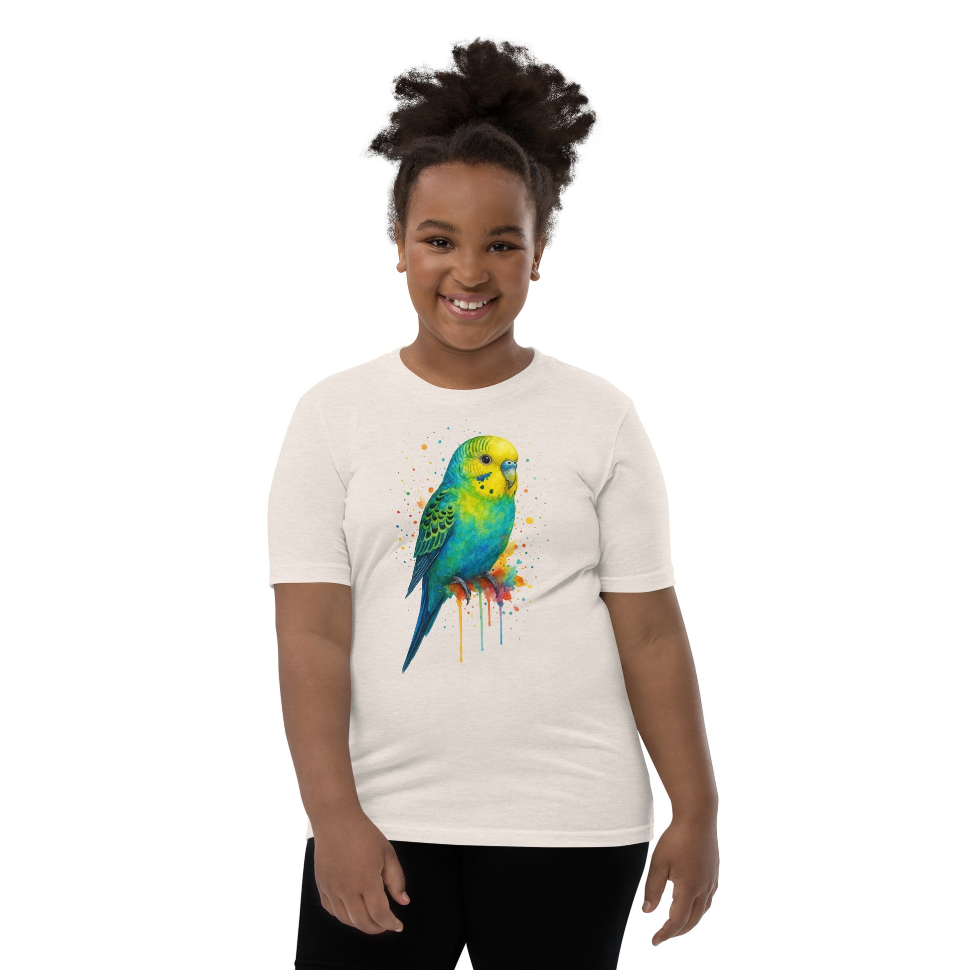 Budgie - Youth Short Sleeve T-Shirt - RKM Inspiration  - 55423030